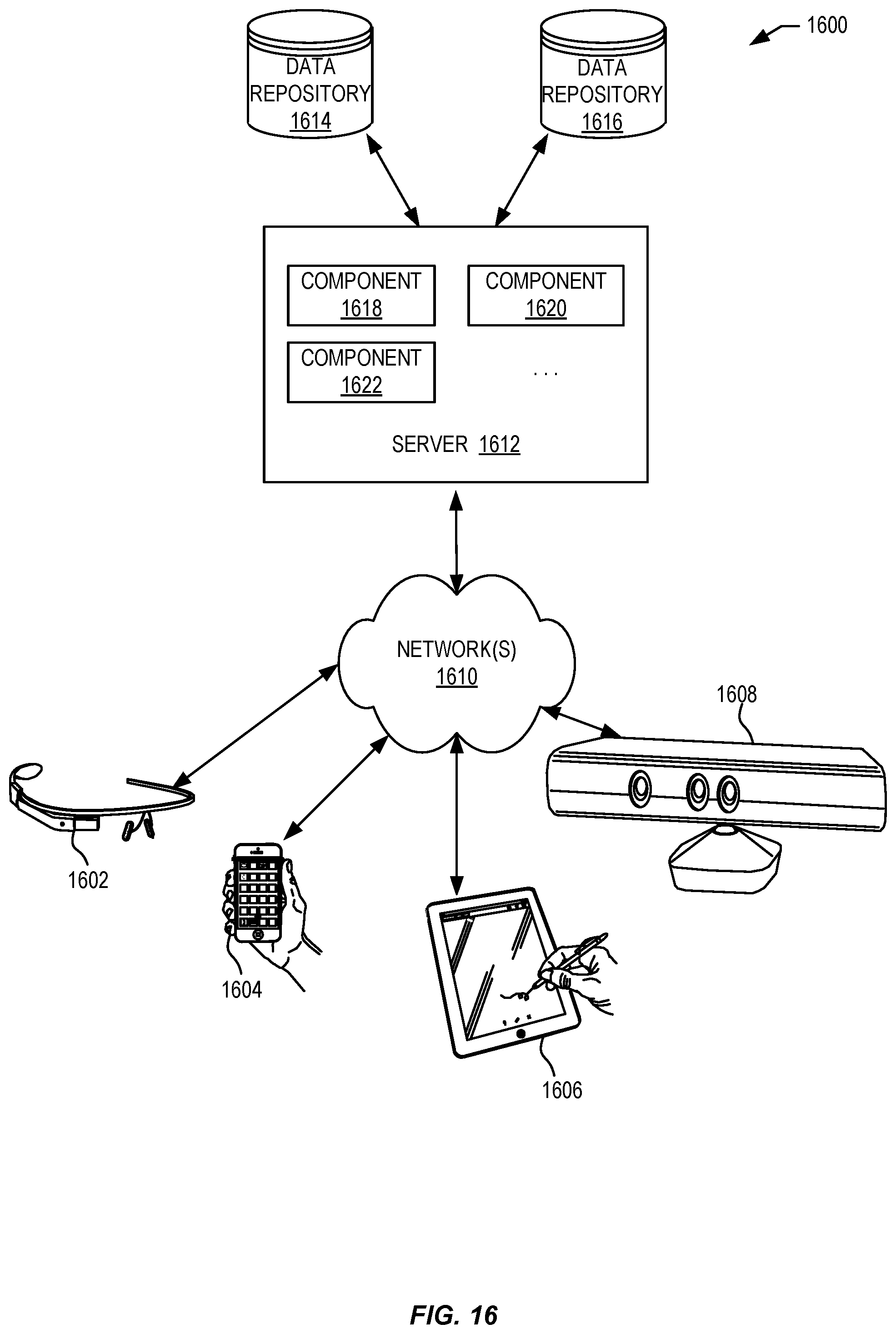 Patent US12602545 Figure 16 – Wide and deep network for language detection using hash embeddings