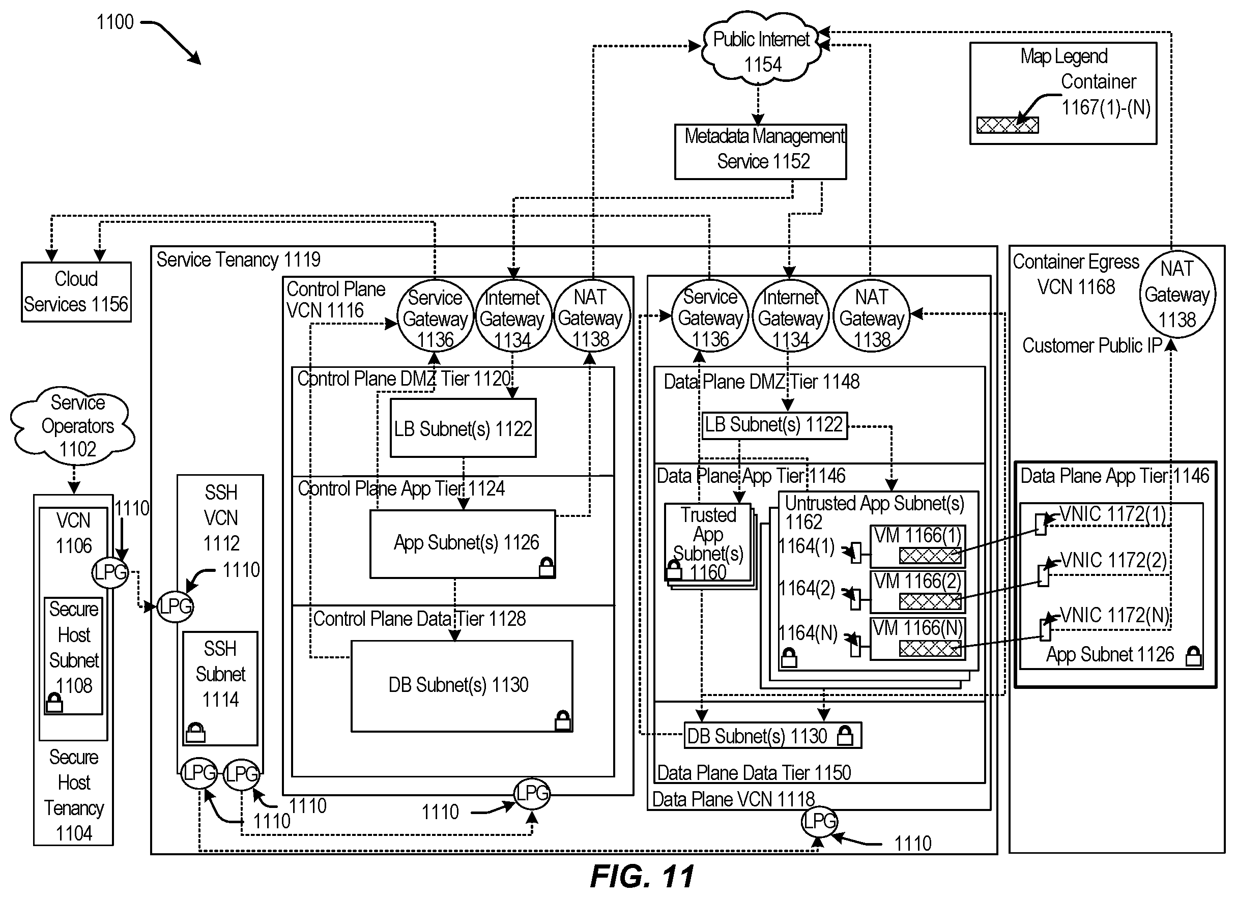 Patent US12602547 Figure 11 – Domain adapting graph networks for visually rich documents