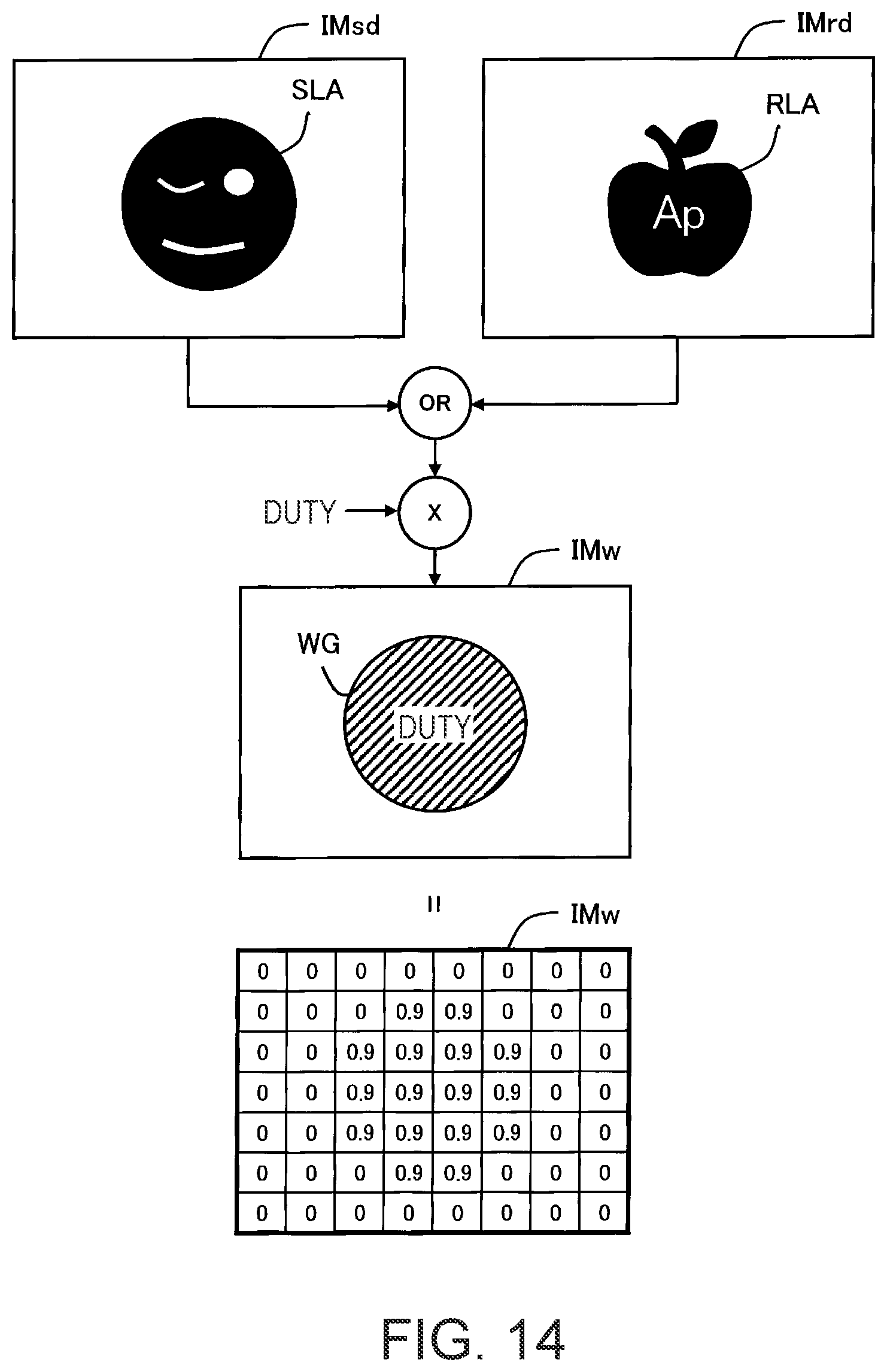 Patent US12602561 Figure 14 – Image processing device, printing system, and image processing program