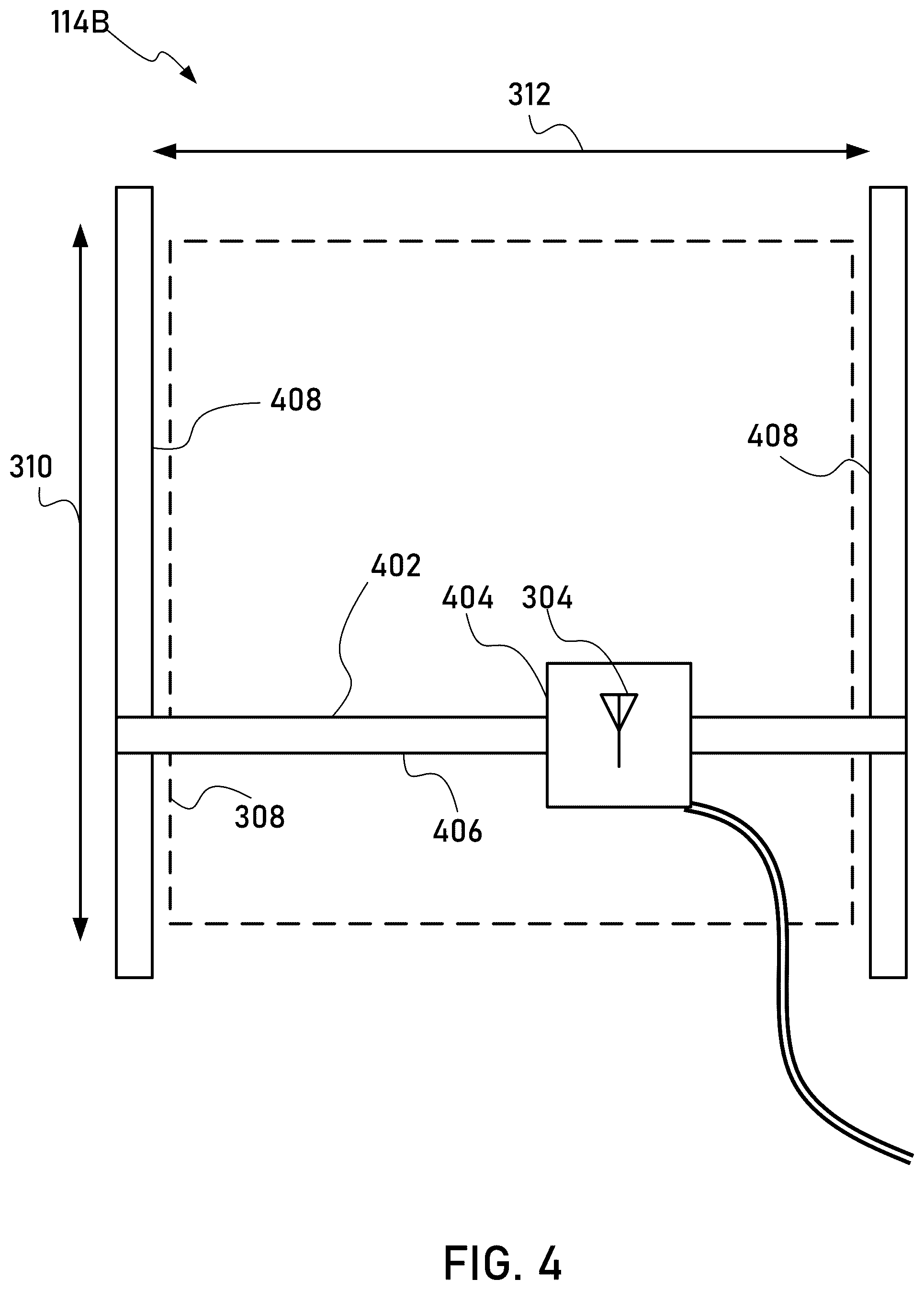 Patent US12602562 Figure 4 – Media processing devices with 2-dimensional articulable RF antenna