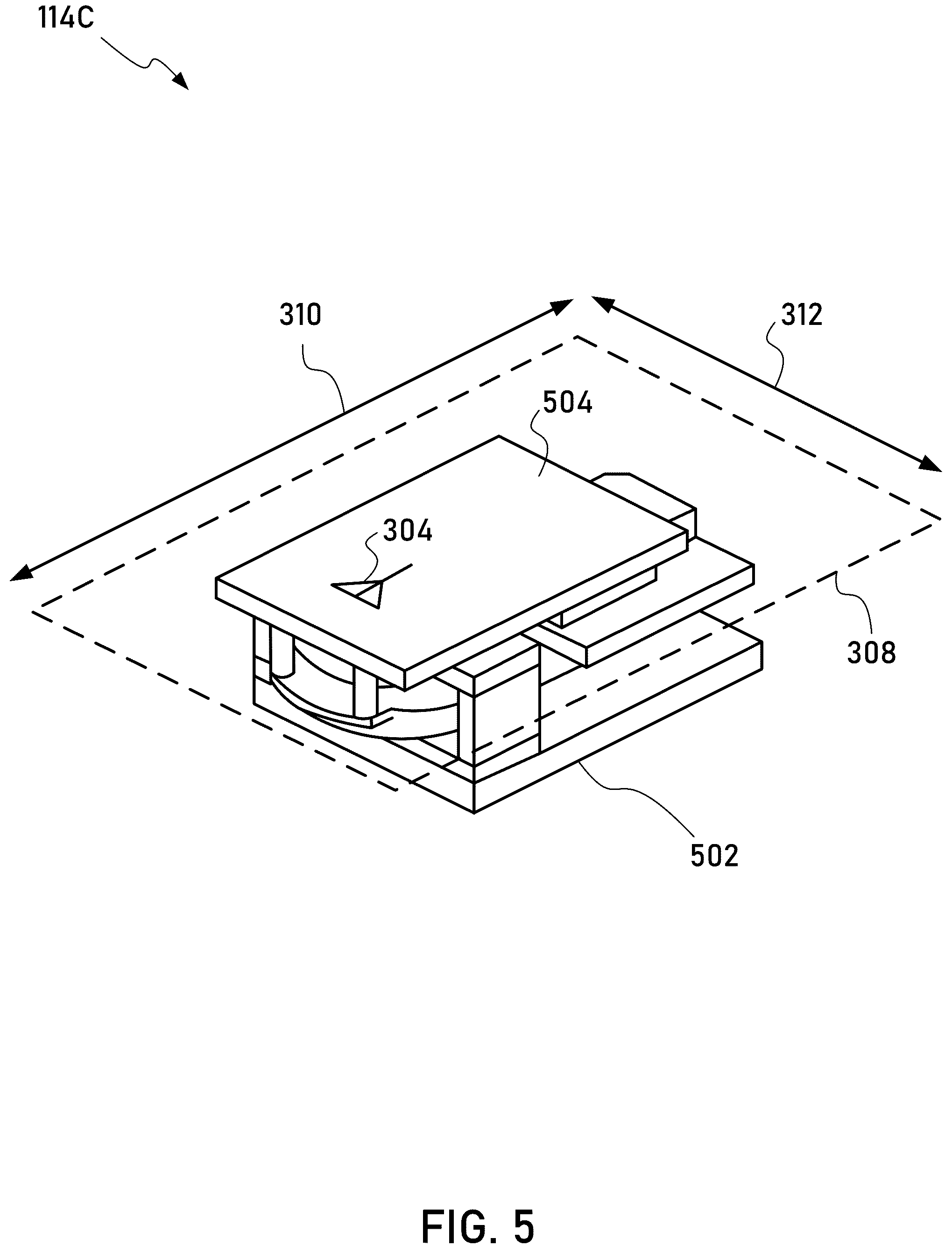 Patent US12602562 Figure 5 – Media processing devices with 2-dimensional articulable RF antenna