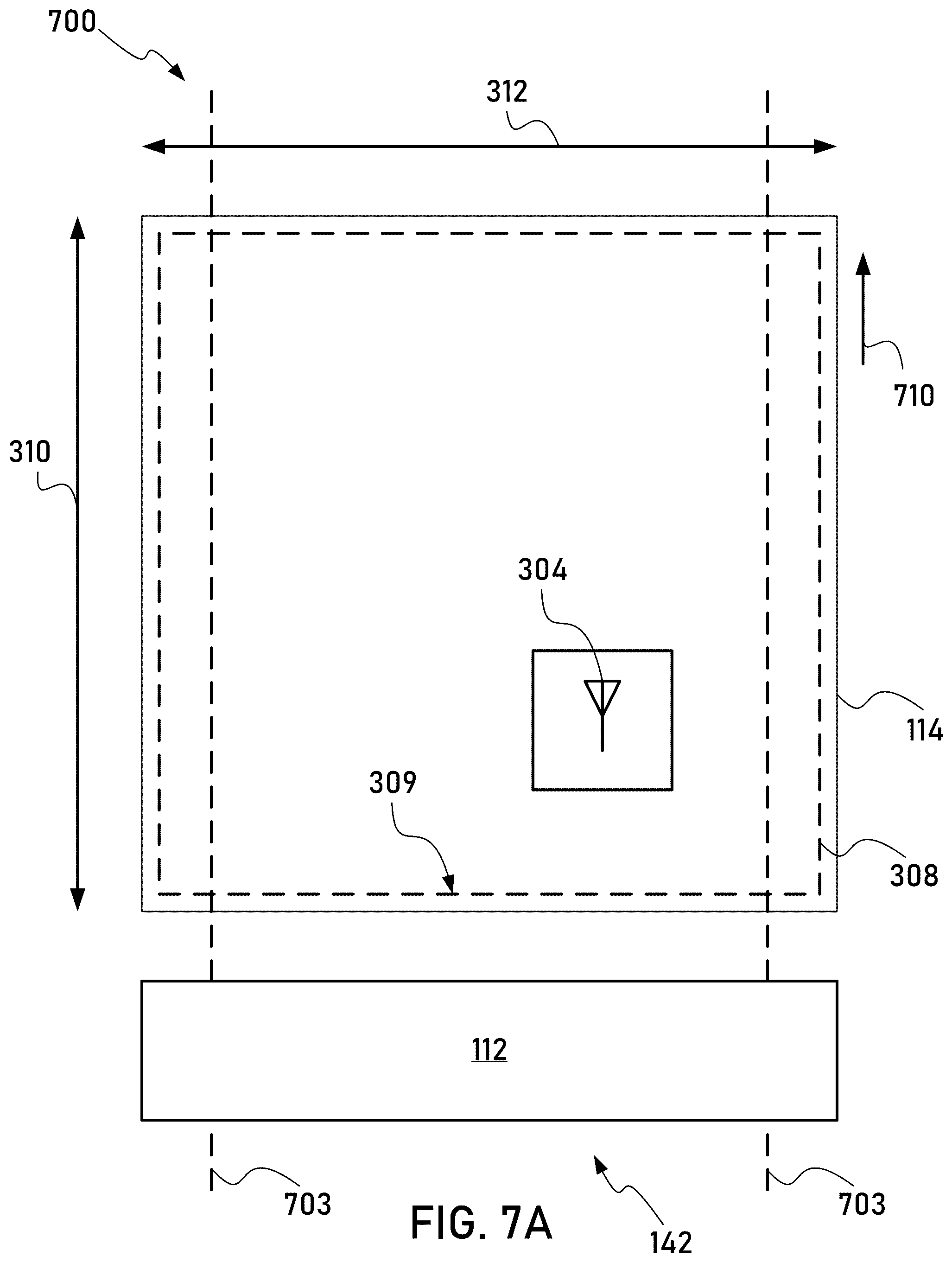 Patent US12602562 Figure 7 – Media processing devices with 2-dimensional articulable RF antenna