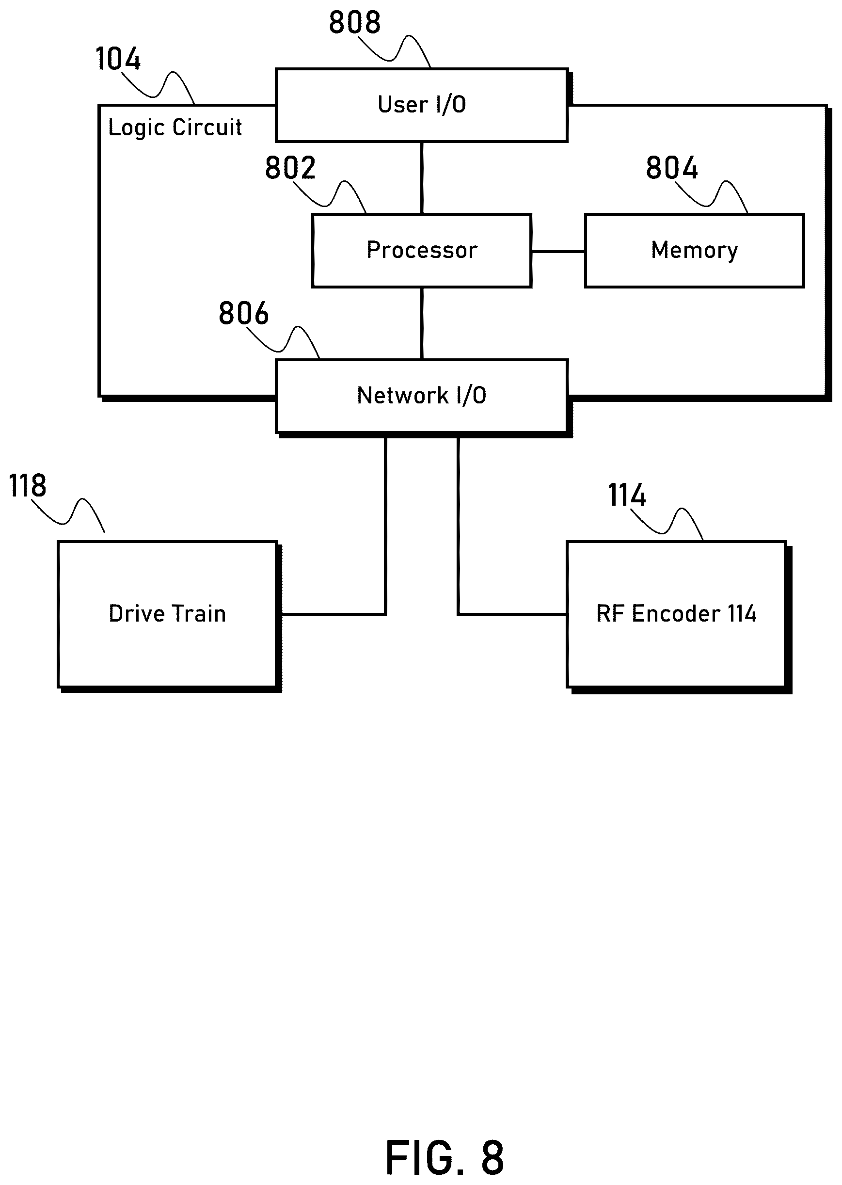 Patent US12602562 Figure 9 – Media processing devices with 2-dimensional articulable RF antenna
