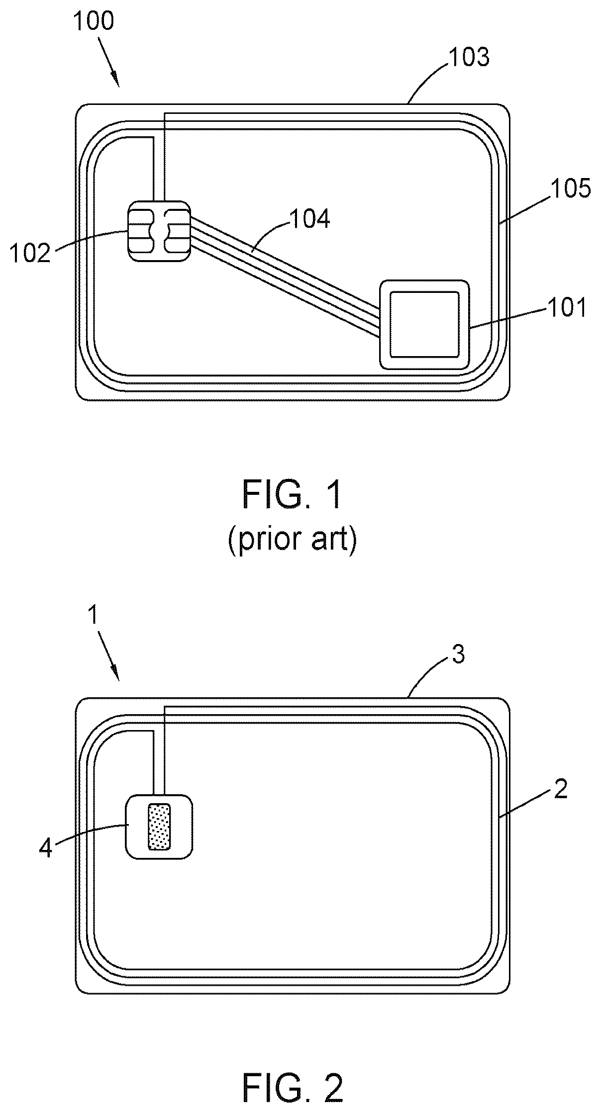 Patent US12602564 Figure 1 – Biometric smartcard module