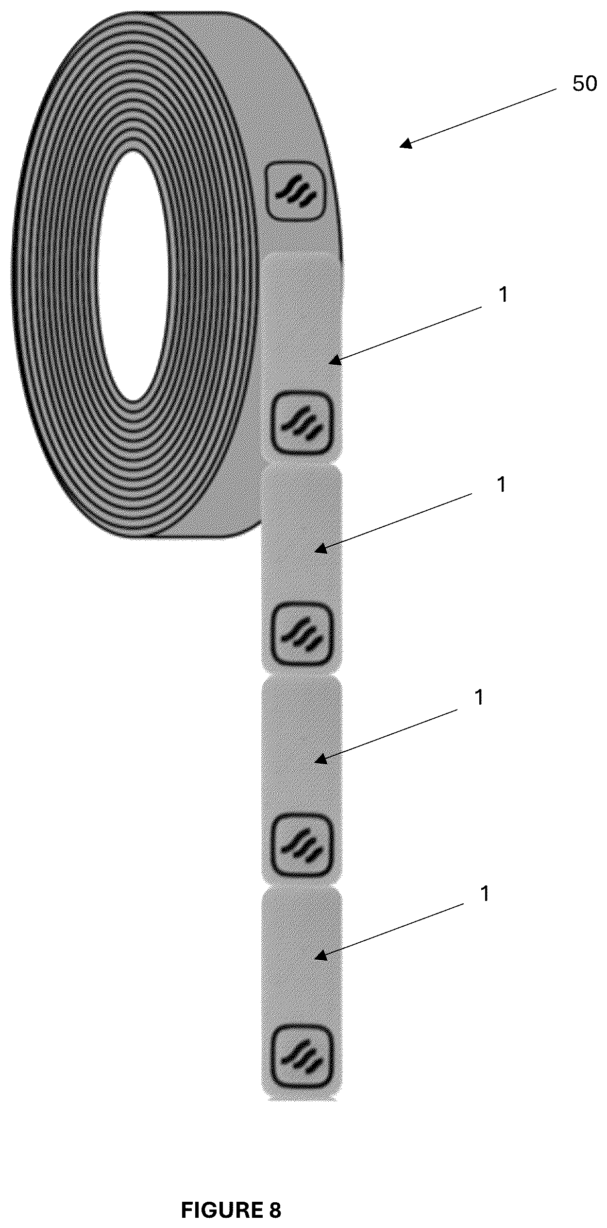 Patent US12602565 Figure 6 – Sewable identifier tag