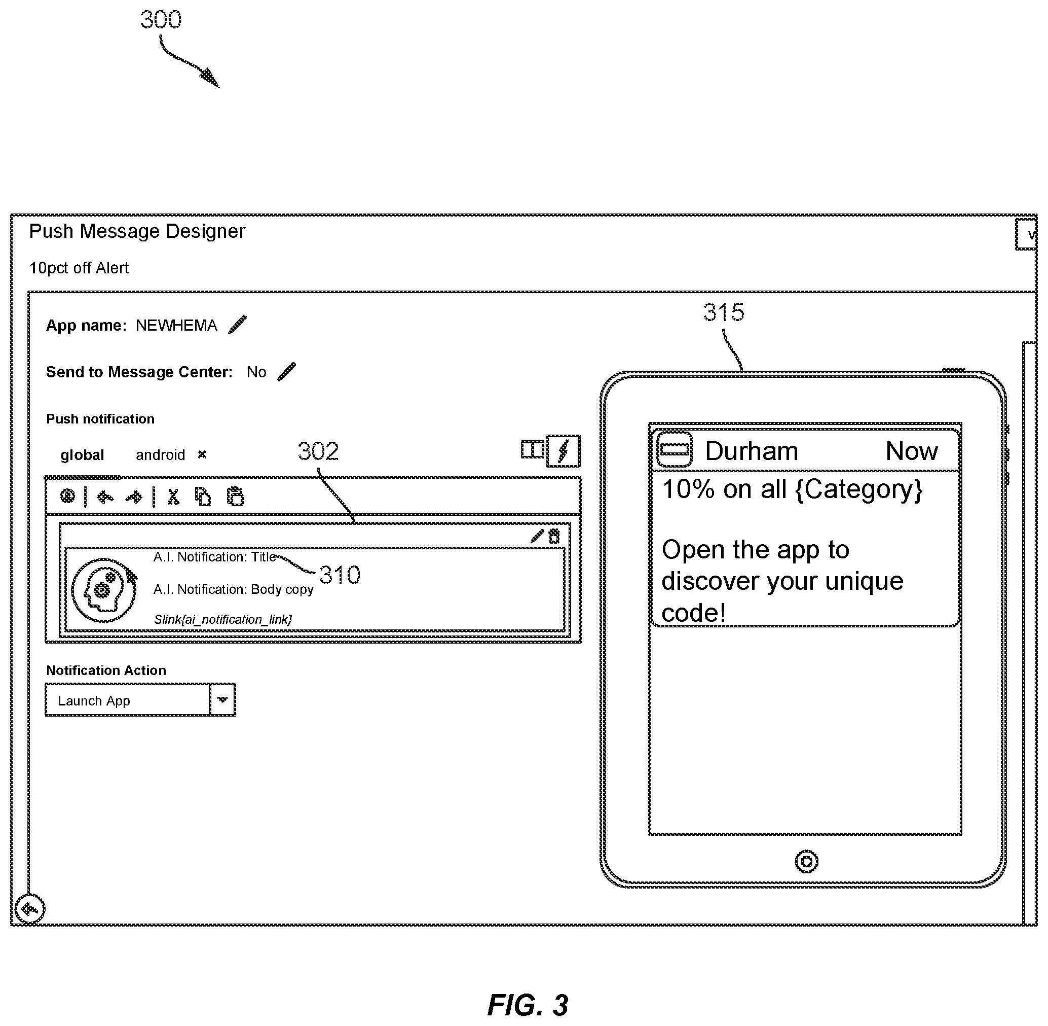 Patent US12602594 Figure 3 – Directed trajectories through communication decision tree using iterative artificial intelligence