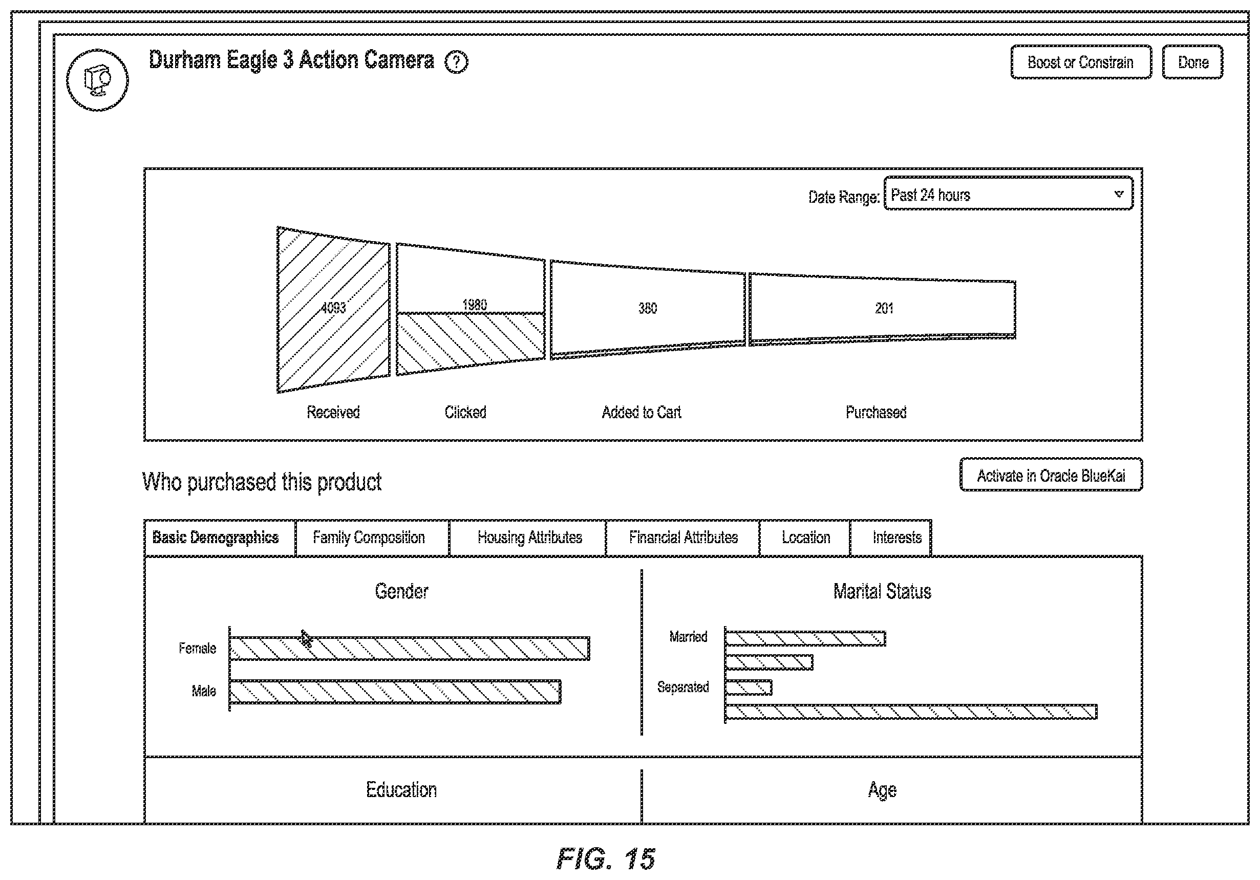 Patent US12602594 Figure 16 – Directed trajectories through communication decision tree using iterative artificial intelligence