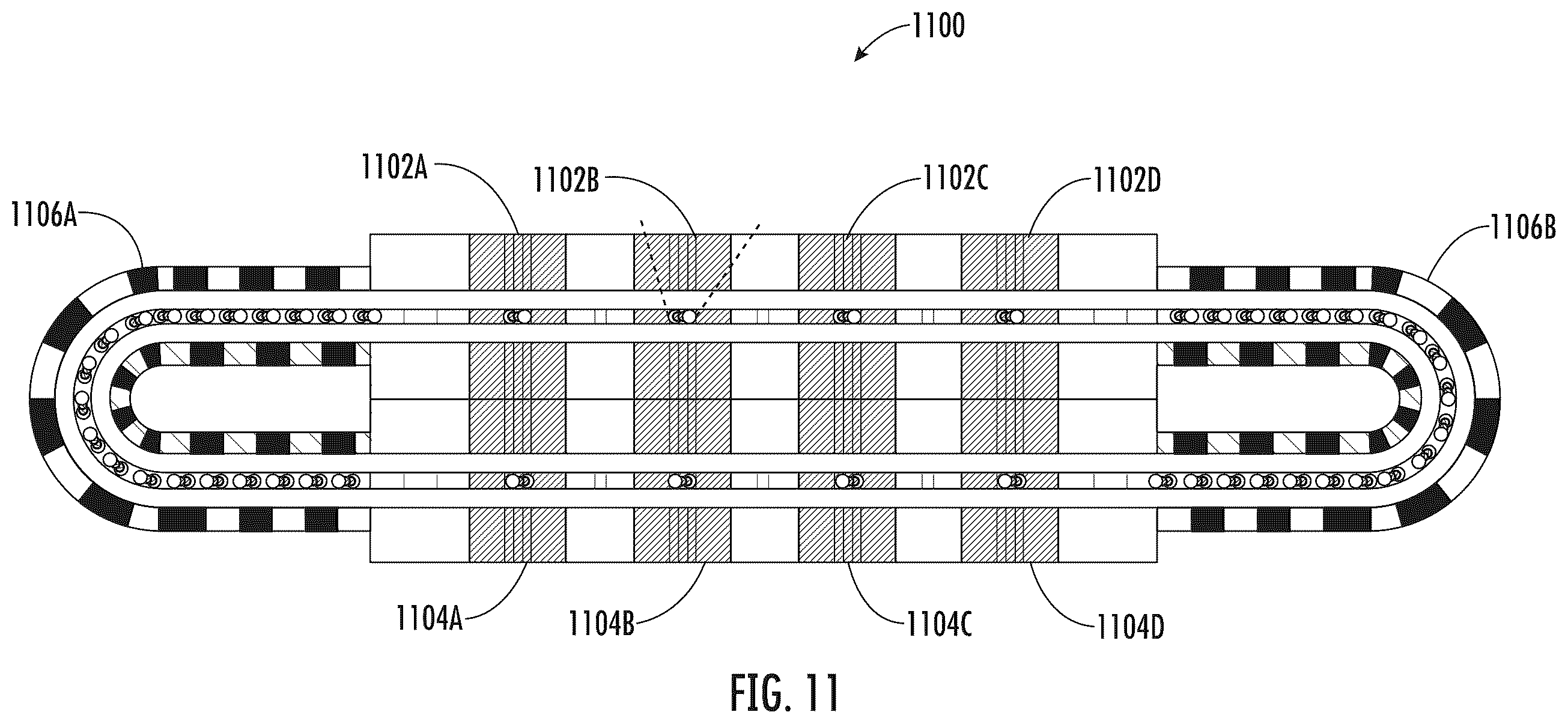 Patent US12602606 Figure 11 – Apparatuses, computer-implemented methods, and computer program products for improved global qubit positioning in a quantum computing environment