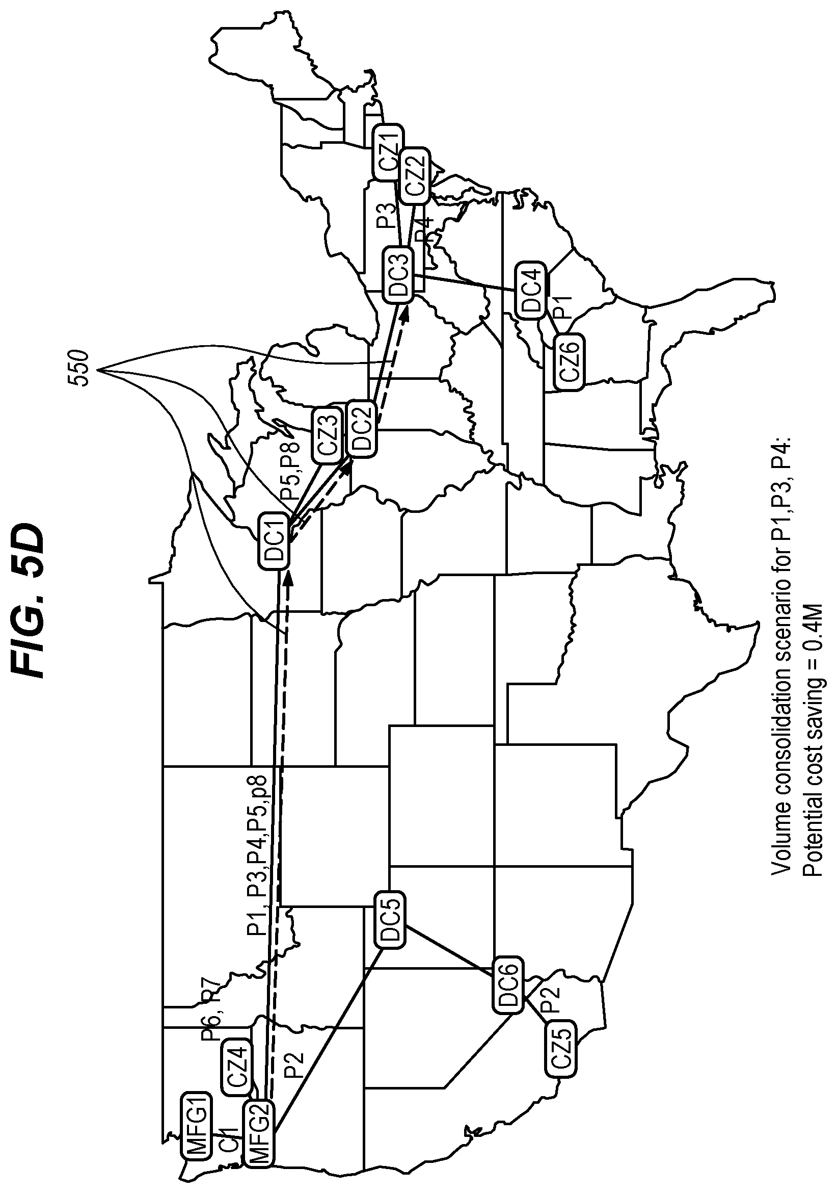 Patent US12602630 Figure 11 – Supply chain network prescriptions based on artificial intelligence techniques
