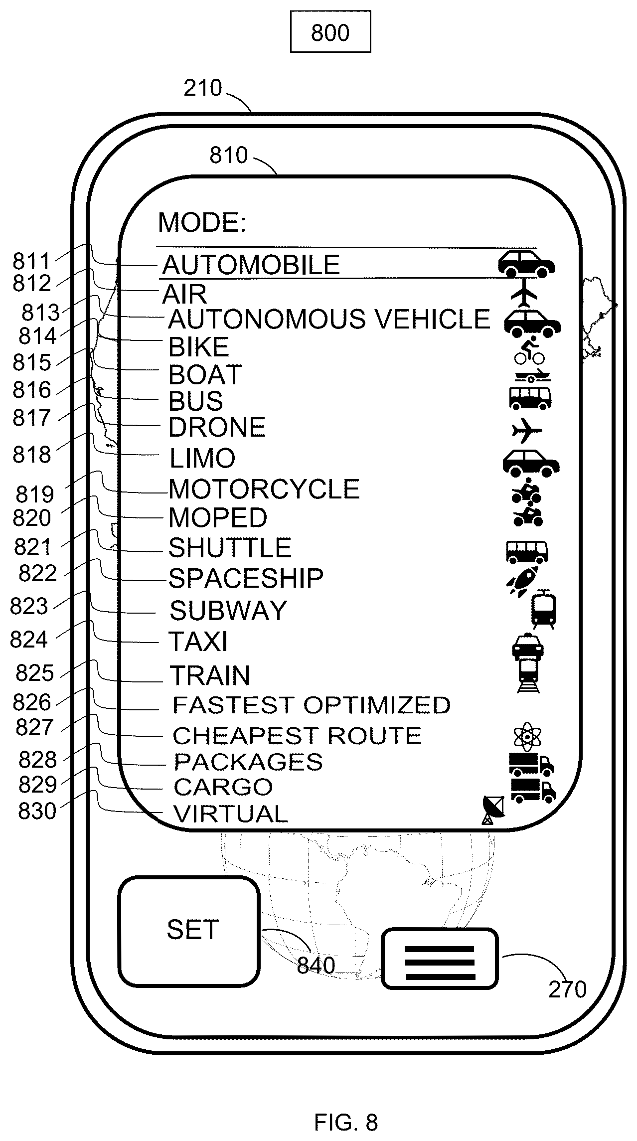 Patent US12602635 Figure 8 – Method and system for utilizing one or more tool appliance units