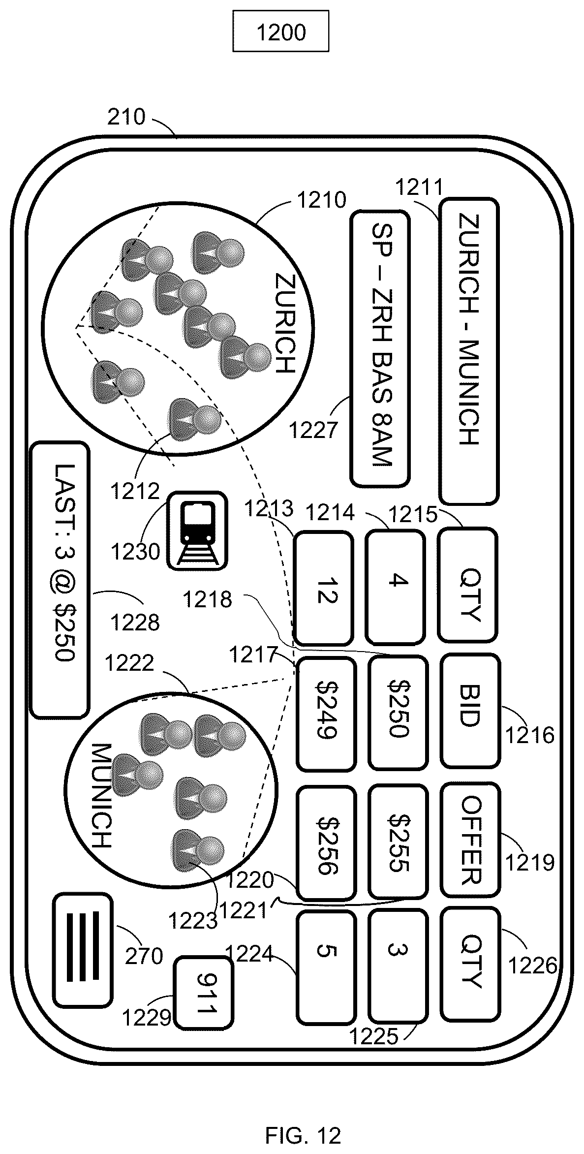 Patent US12602635 Figure 12 – Method and system for utilizing one or more tool appliance units