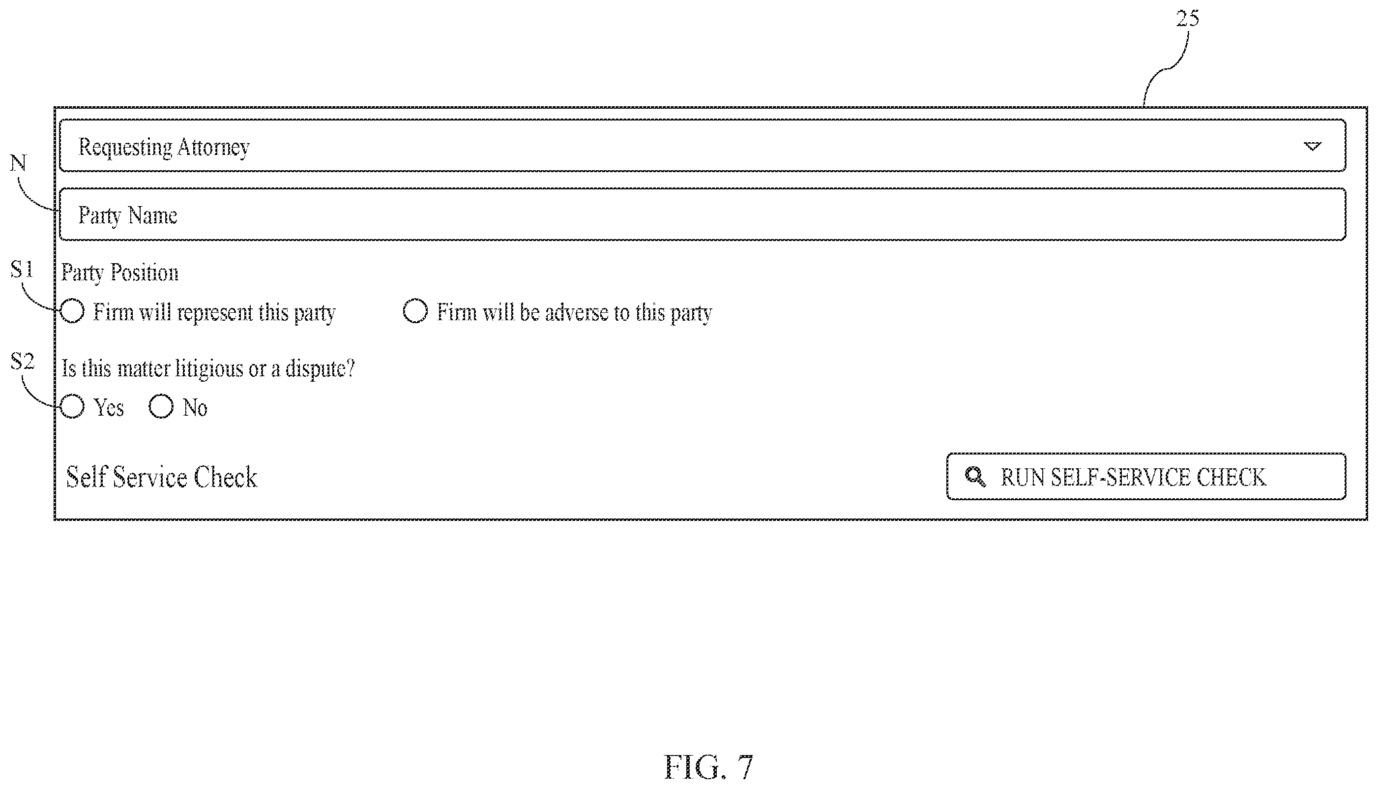 Patent US12602637 Figure 12 – Systems and methods for client intake and management using risk parameters