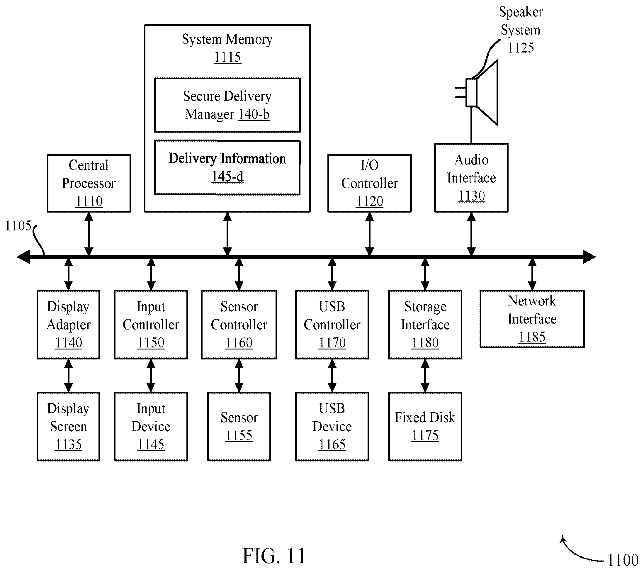 Patent US12602643 Figure 11 – Occupancy identification for guiding delivery personnel