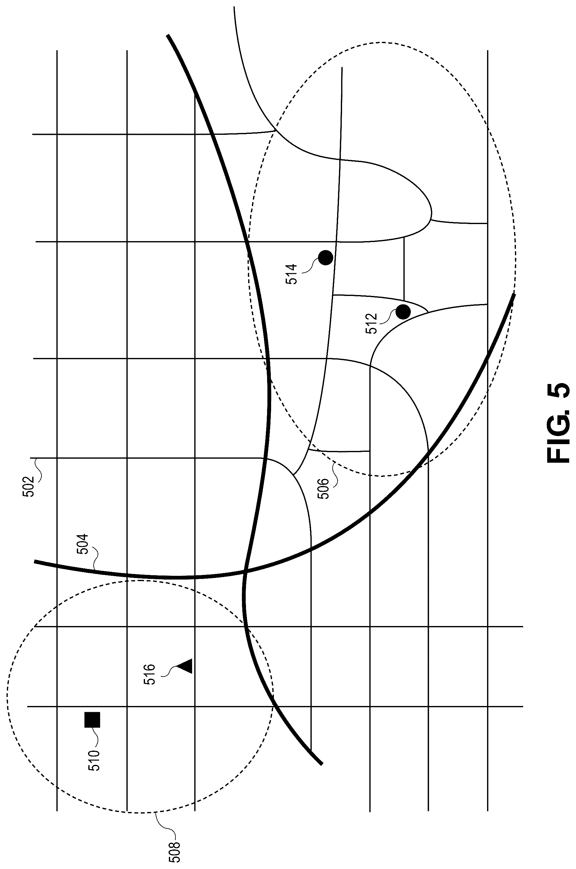 Patent US12602647 Figure 5 – Efficient same day package return routing with distributed fleet