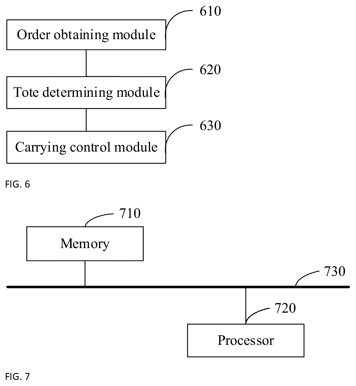 Patent US12602657 Figure 4 – Tote processing method and device, and storage medium