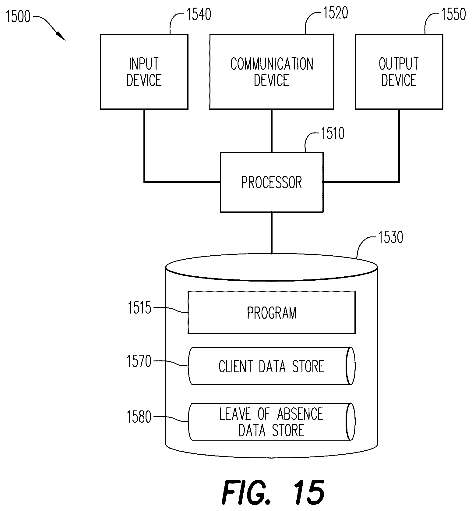 Patent US12602663 Figure 15 – Absence framework