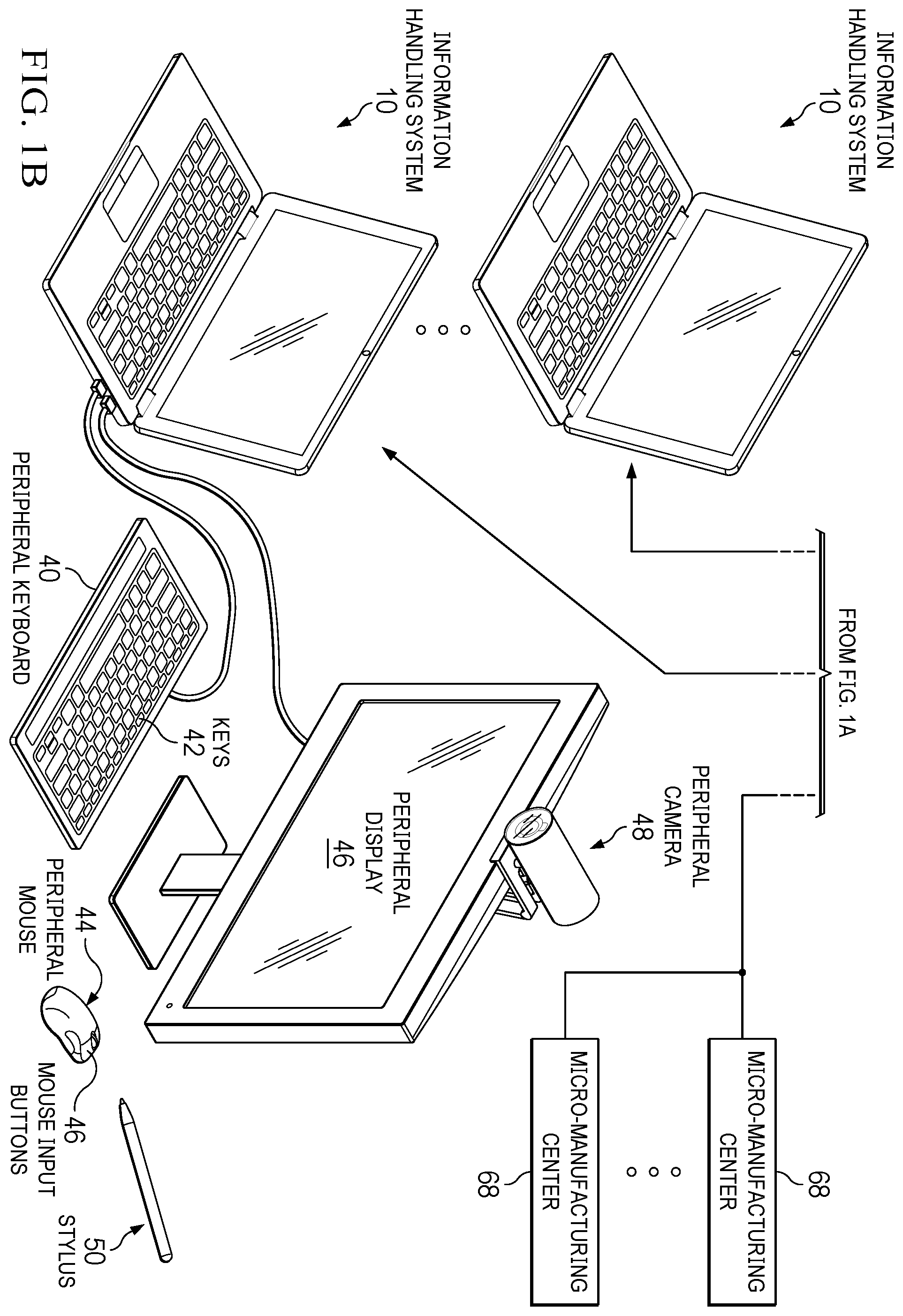 Patent US12602666 Figure 2 – Information handling system micro manufacturing center for reuse and recycling factoring inventory