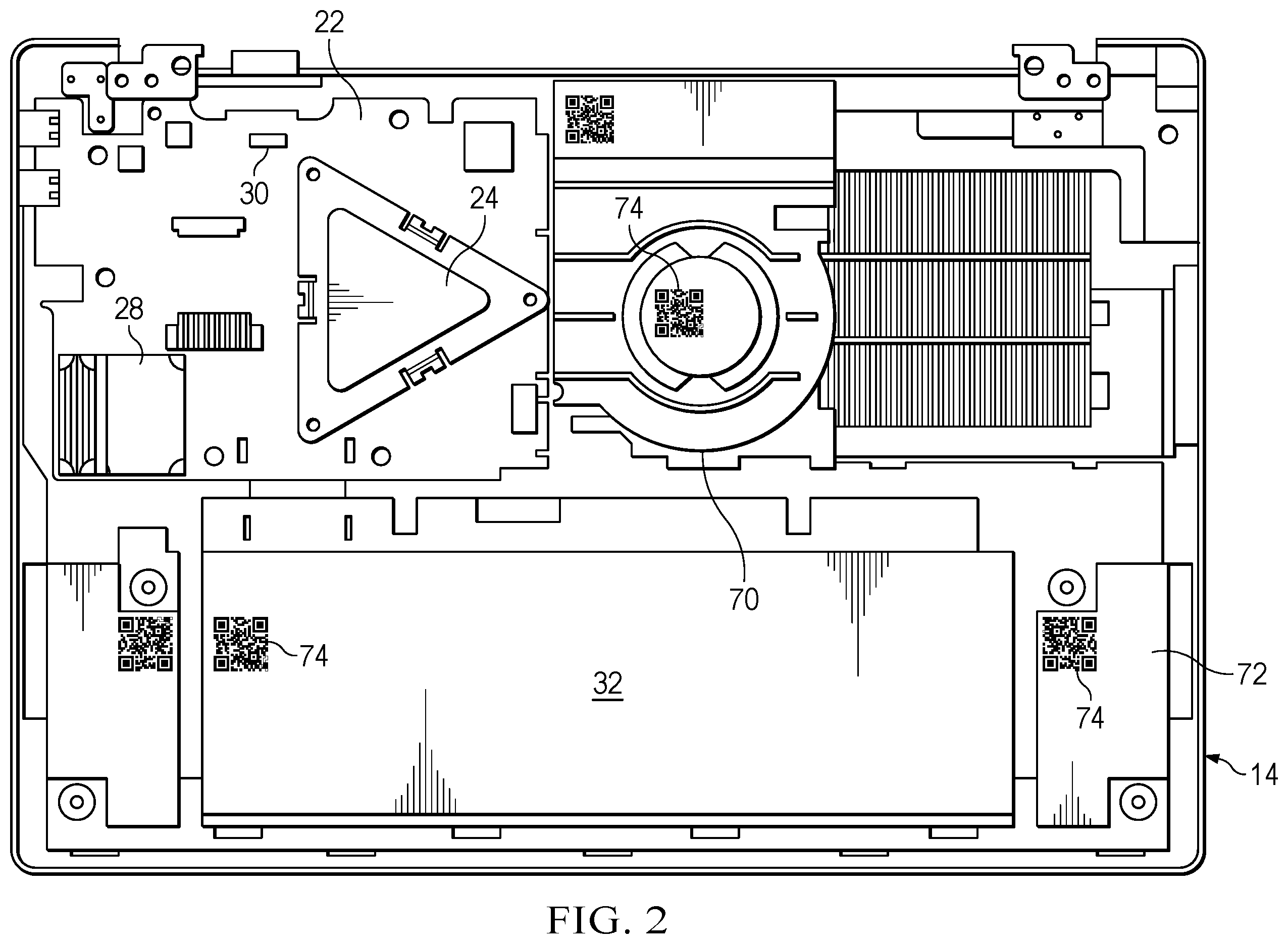 Patent US12602666 Figure 3 – Information handling system micro manufacturing center for reuse and recycling factoring inventory