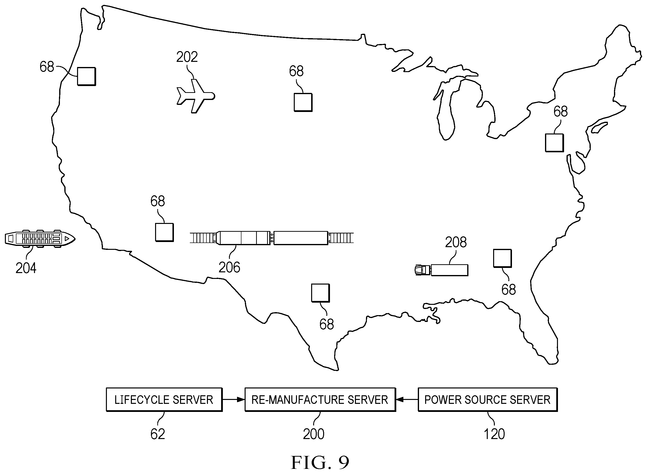 Patent US12602667 Figure 10 – Information handling system secure keyboard health state tracking for enhanced reuse and recycling