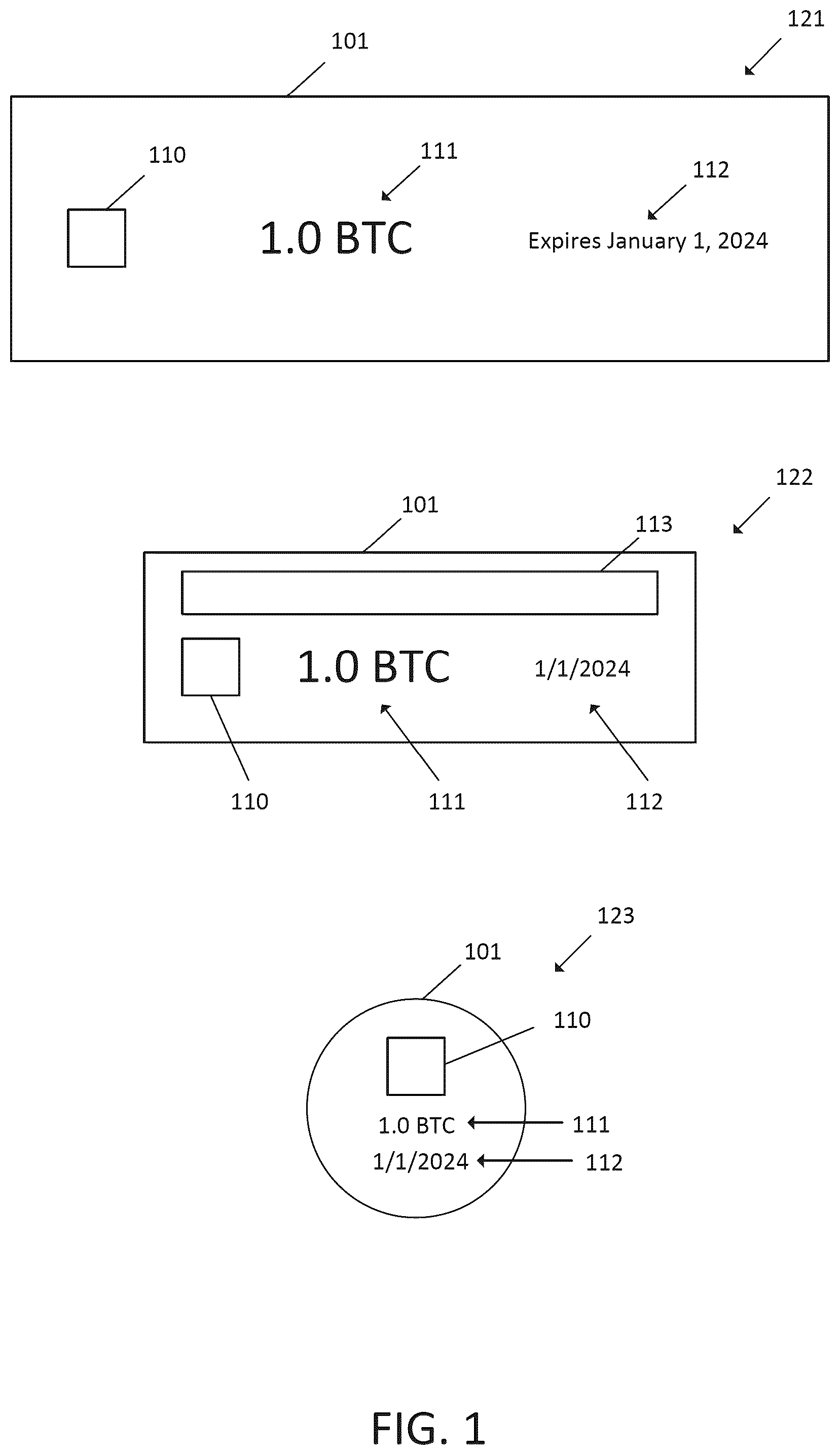 Patent US12602673 Figure 1 – Trustless physical cryptocurrency