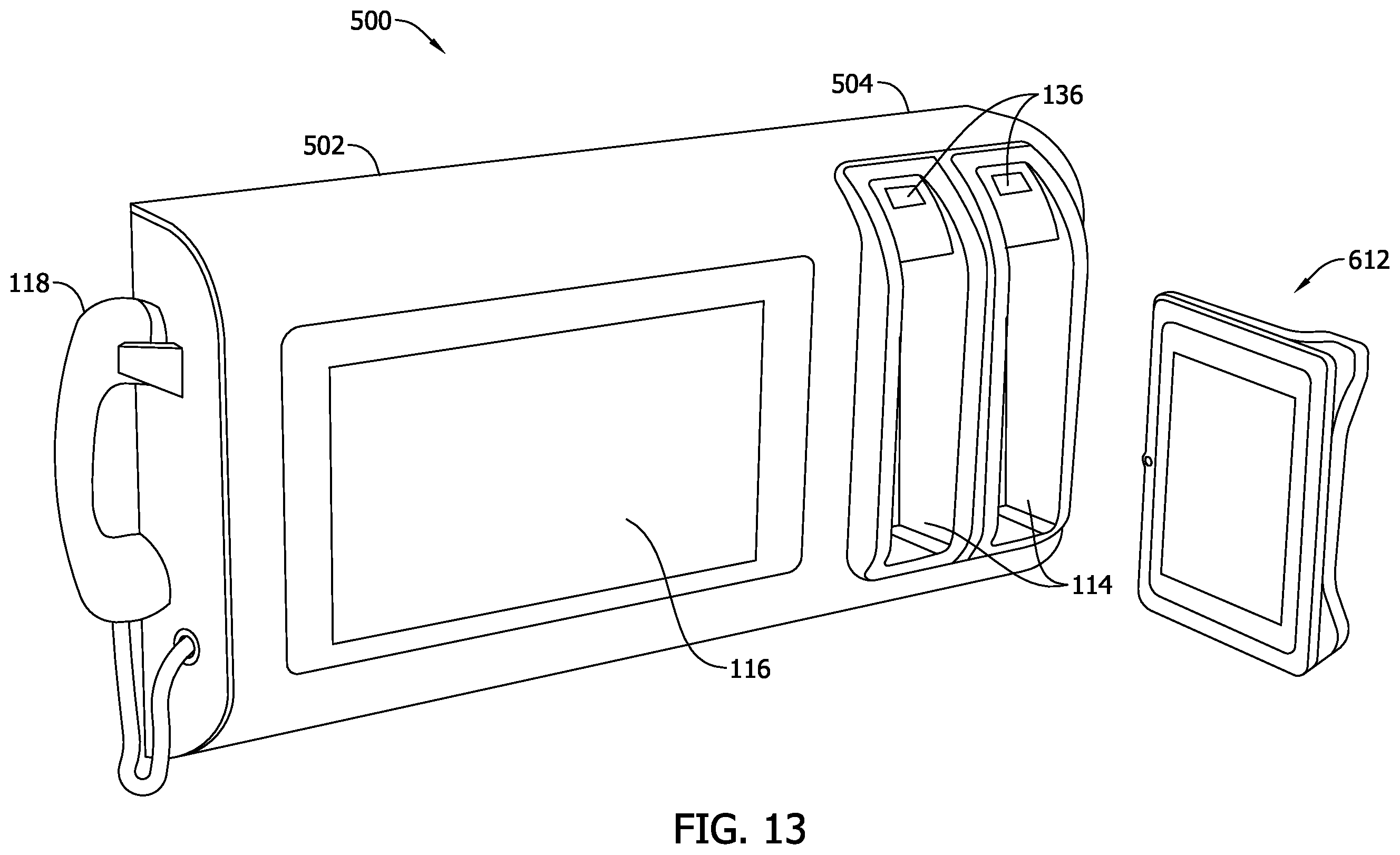 Patent US12602678 Figure 10 – Configurable correctional facility computer kiosk systems and methods for portable electronic device access and management