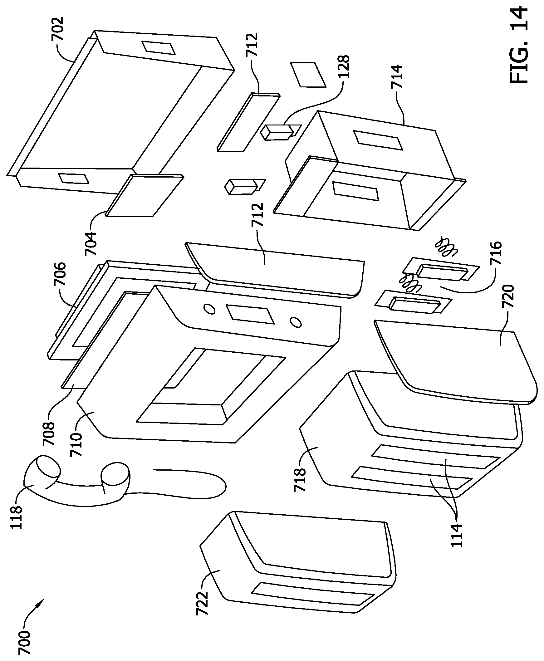 Patent US12602678 Figure 11 – Configurable correctional facility computer kiosk systems and methods for portable electronic device access and management