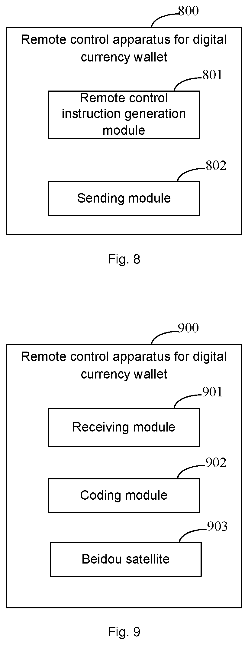 Patent US12602680 Figure 5 – Digital currency wallet management method, apparatus, and system, remote control method, apparatus and system for digital currency wallet