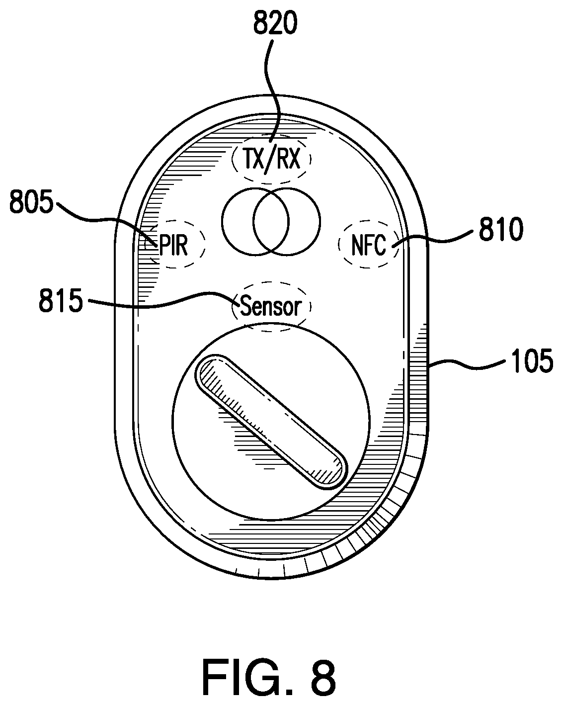 Patent US12602687 Figure 8 – Devices, methods and computer readable mediums for providing access control
