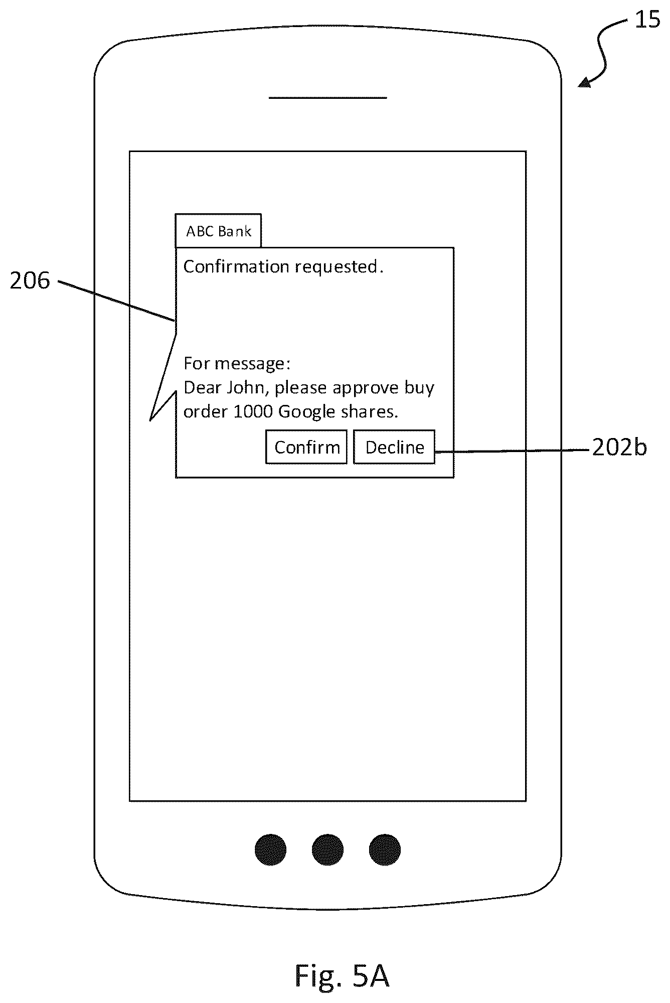 Patent US12602689 Figure 5 – System and method for confirming instructions over a communication channel