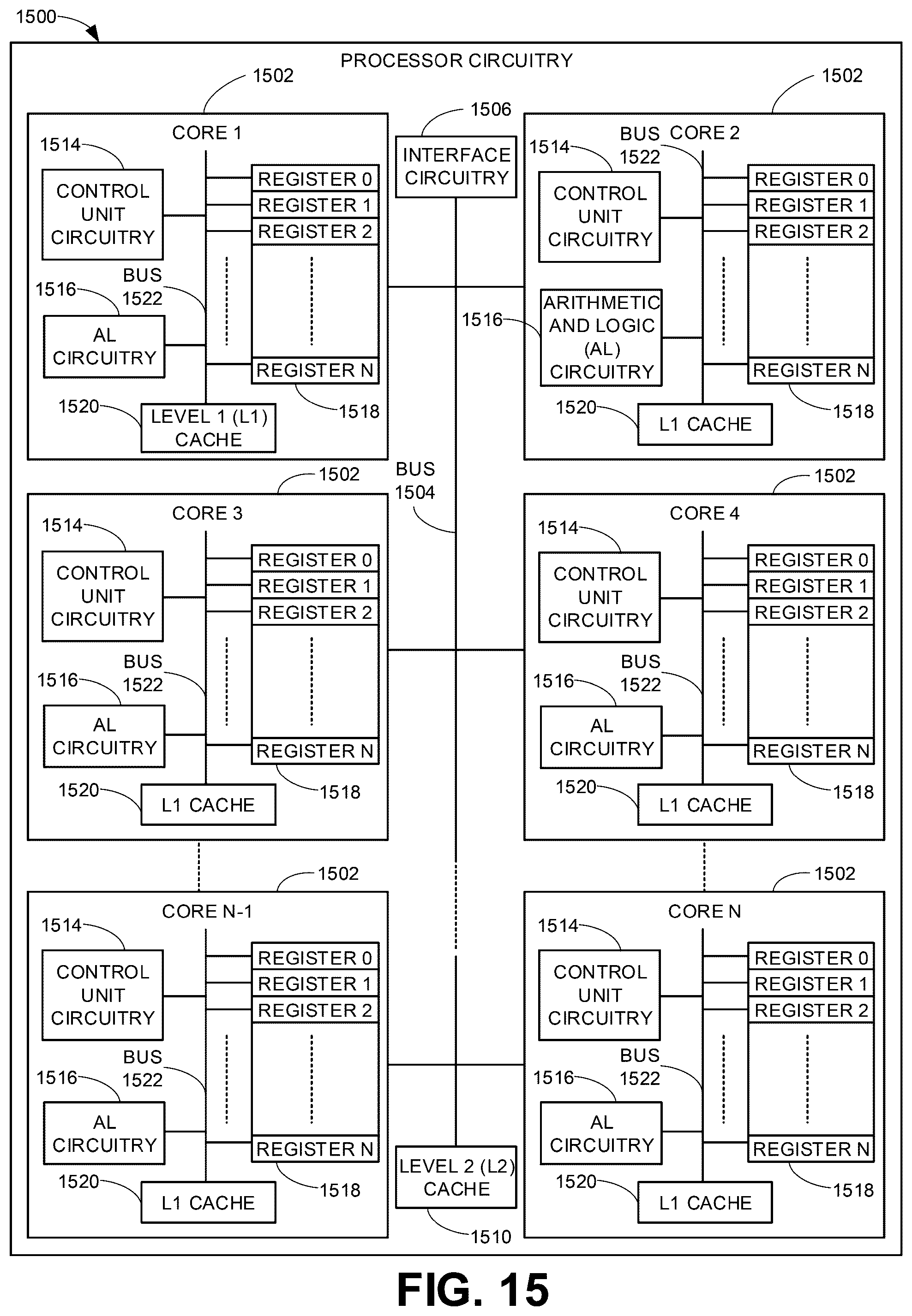 Patent US12602702 Figure 12 – Methods and apparatus to estimate cardinality across multiple datasets represented using bloom filter arrays