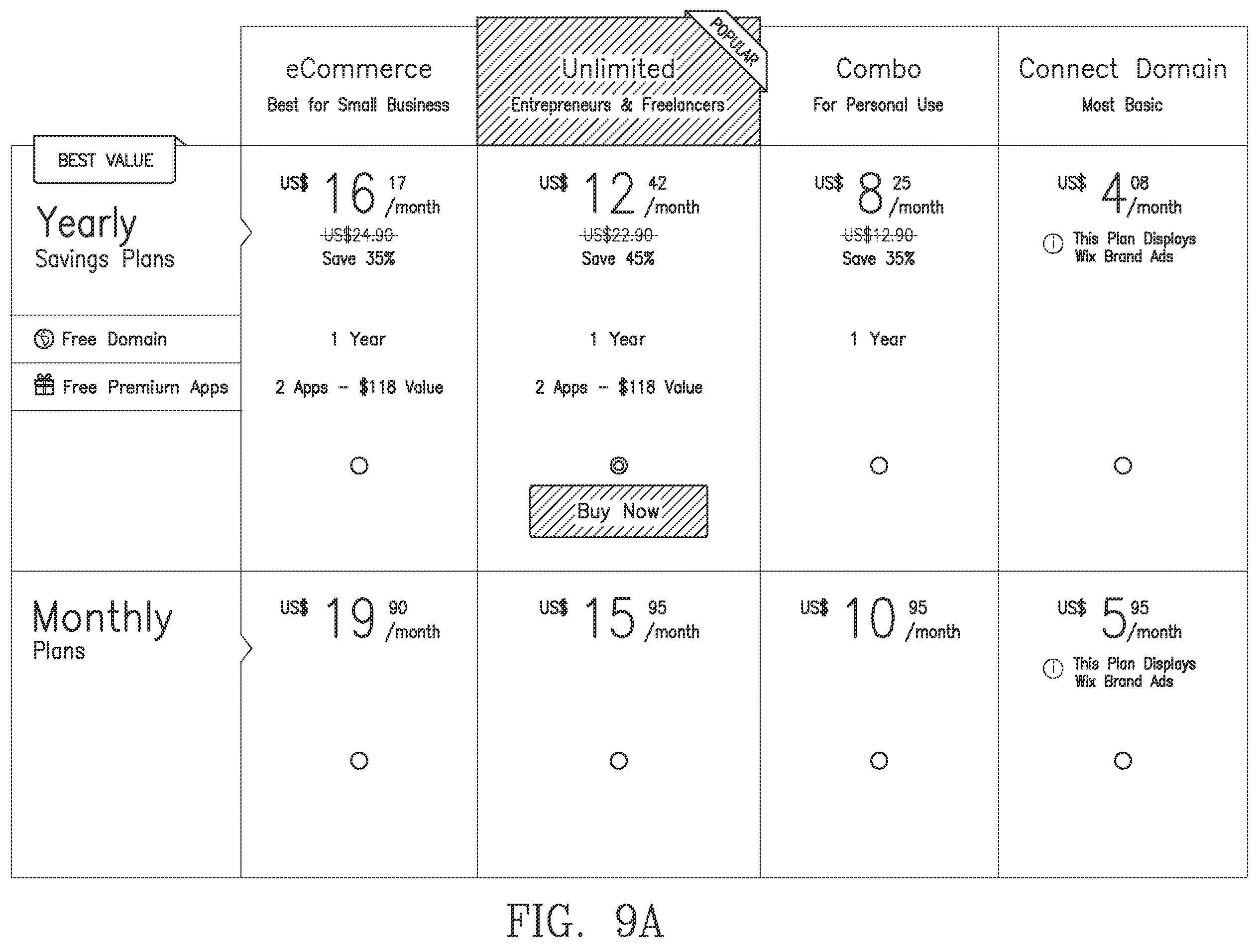 Patent US12602708 Figure 11 – System and method for capability packages offering based on analysis of edited websites and their use