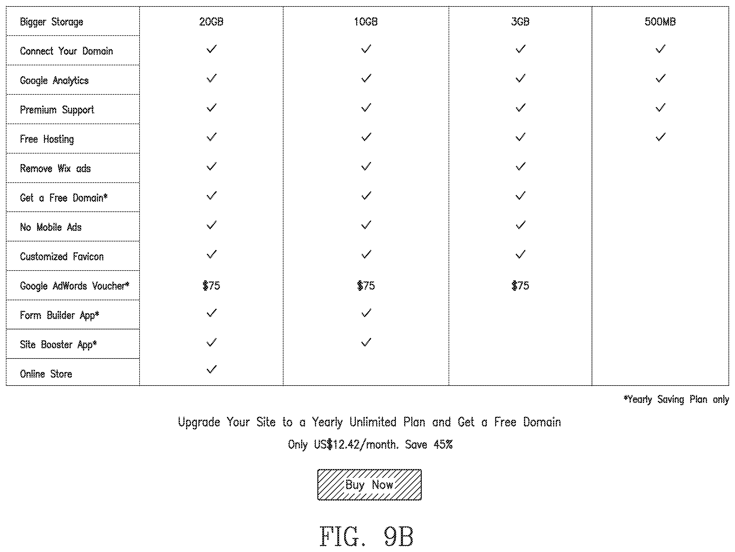 Patent US12602708 Figure 12 – System and method for capability packages offering based on analysis of edited websites and their use