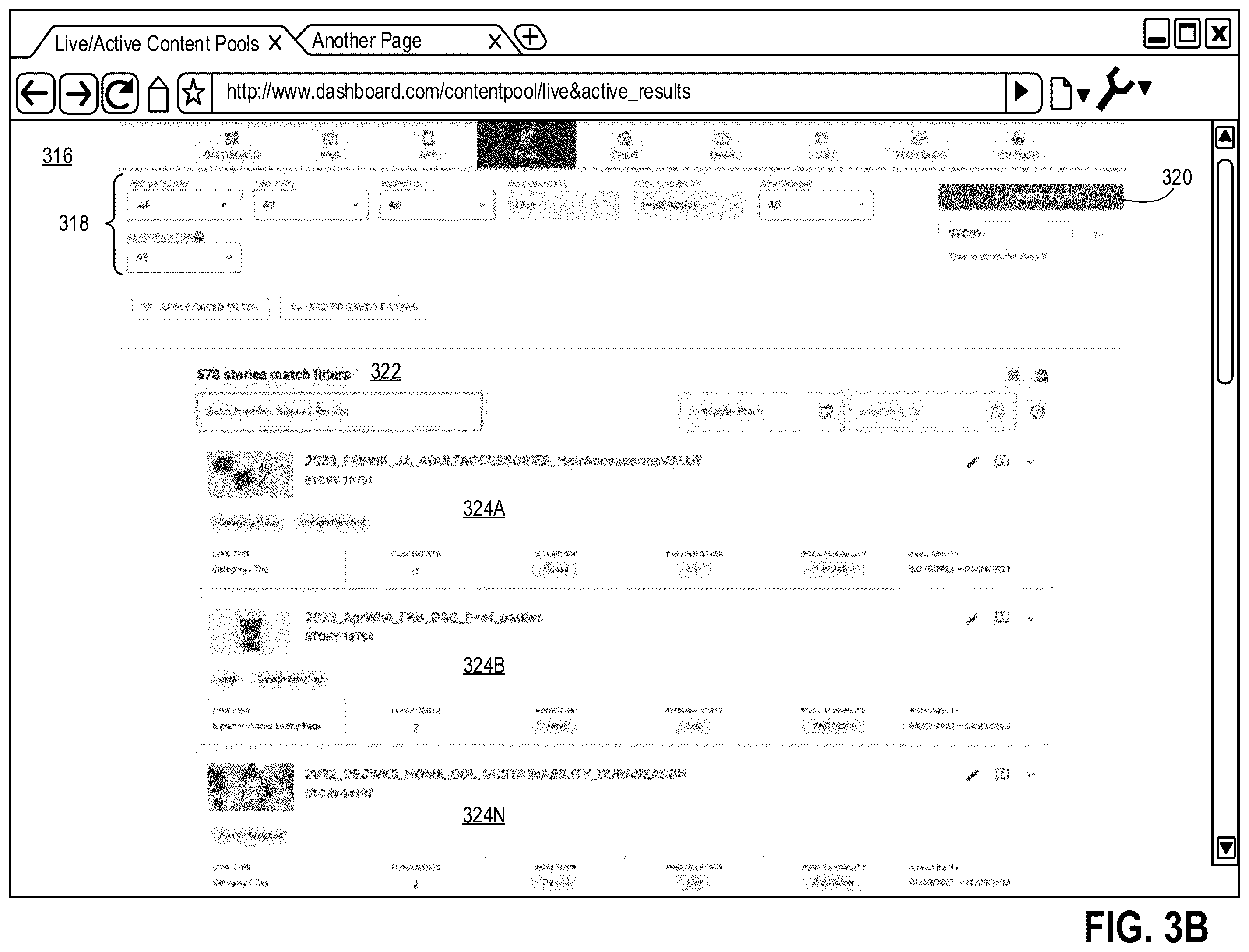 Patent US12602709 Figure 5 – Dynamically generating and serving content across different platforms