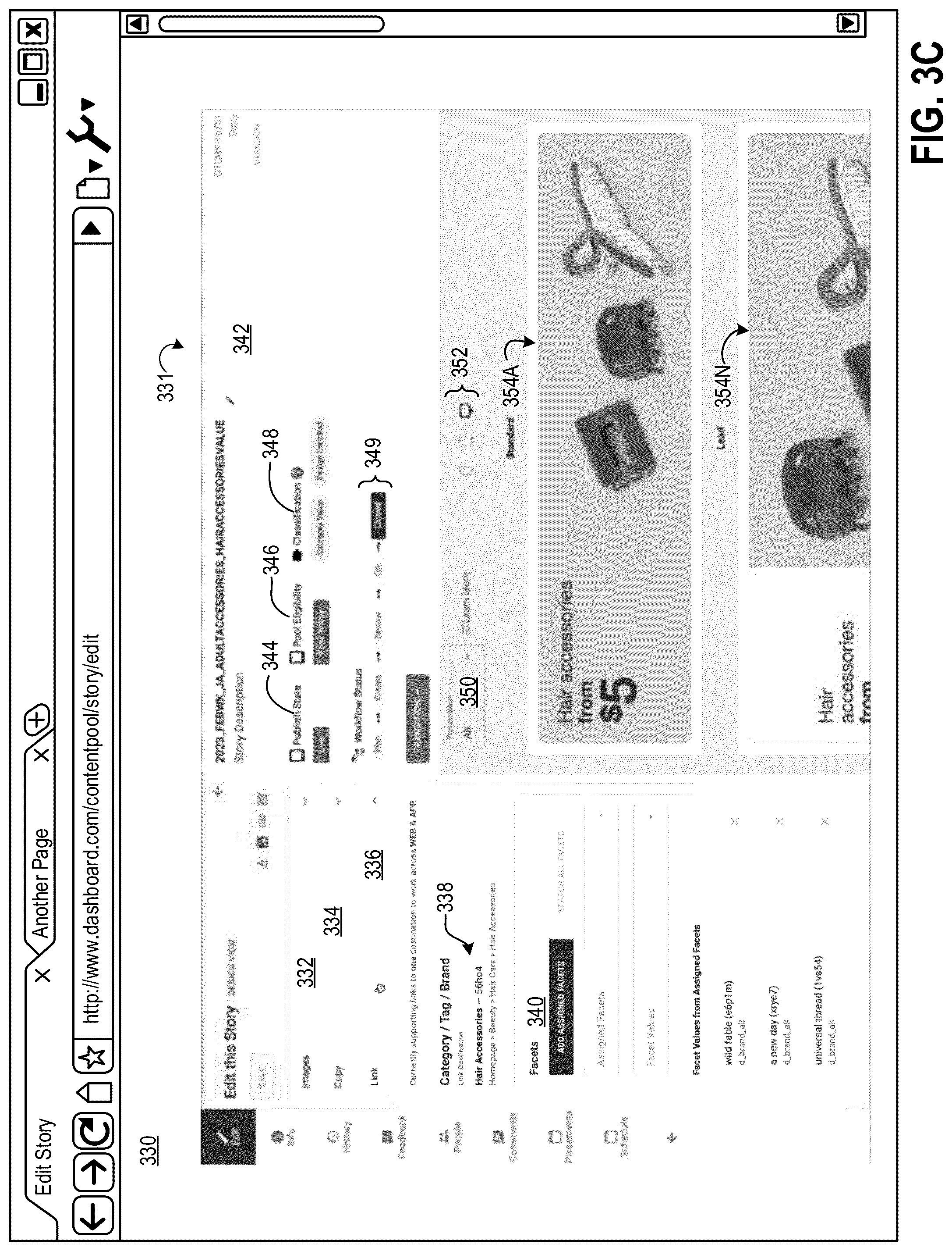 Patent US12602709 Figure 6 – Dynamically generating and serving content across different platforms