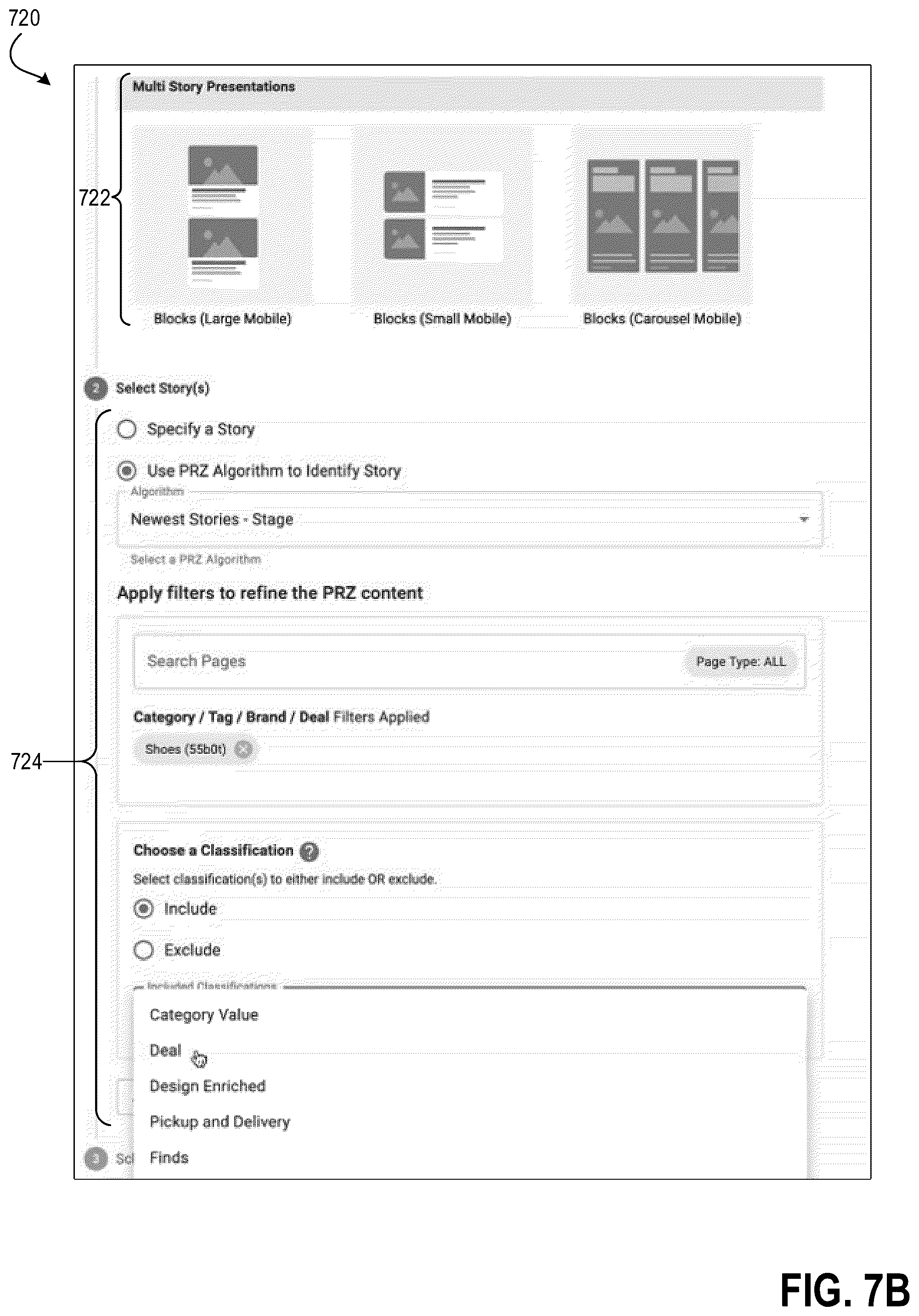 Patent US12602709 Figure 17 – Dynamically generating and serving content across different platforms