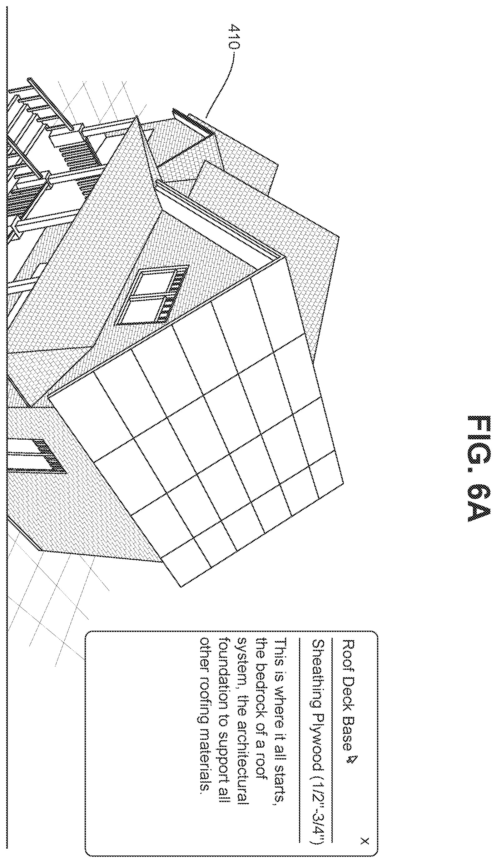 Patent US12602711 Figure 6 – System and method of providing exterior work estimate