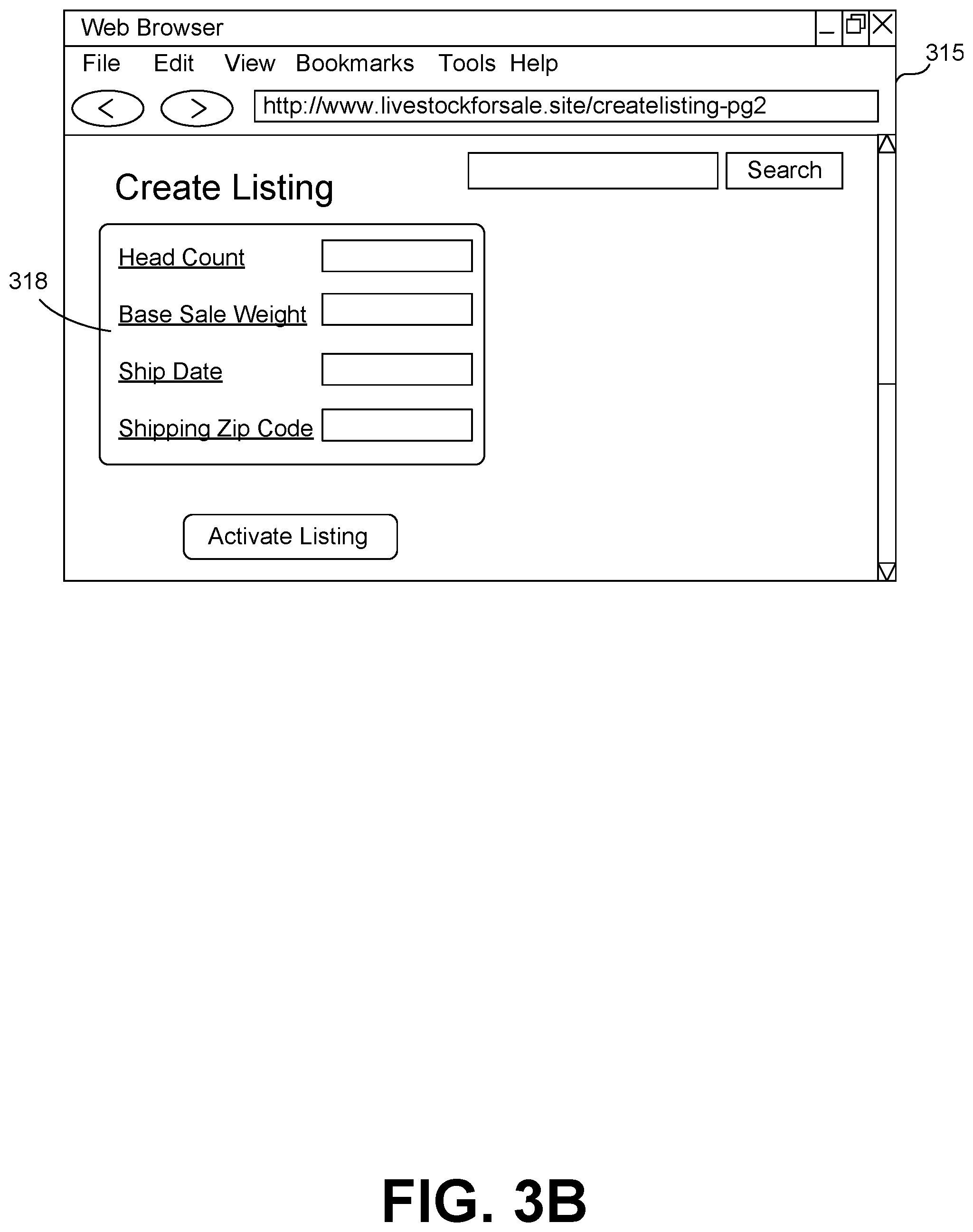Patent US12602721 Figure 4 – Dynamic pricing for livestock sales
