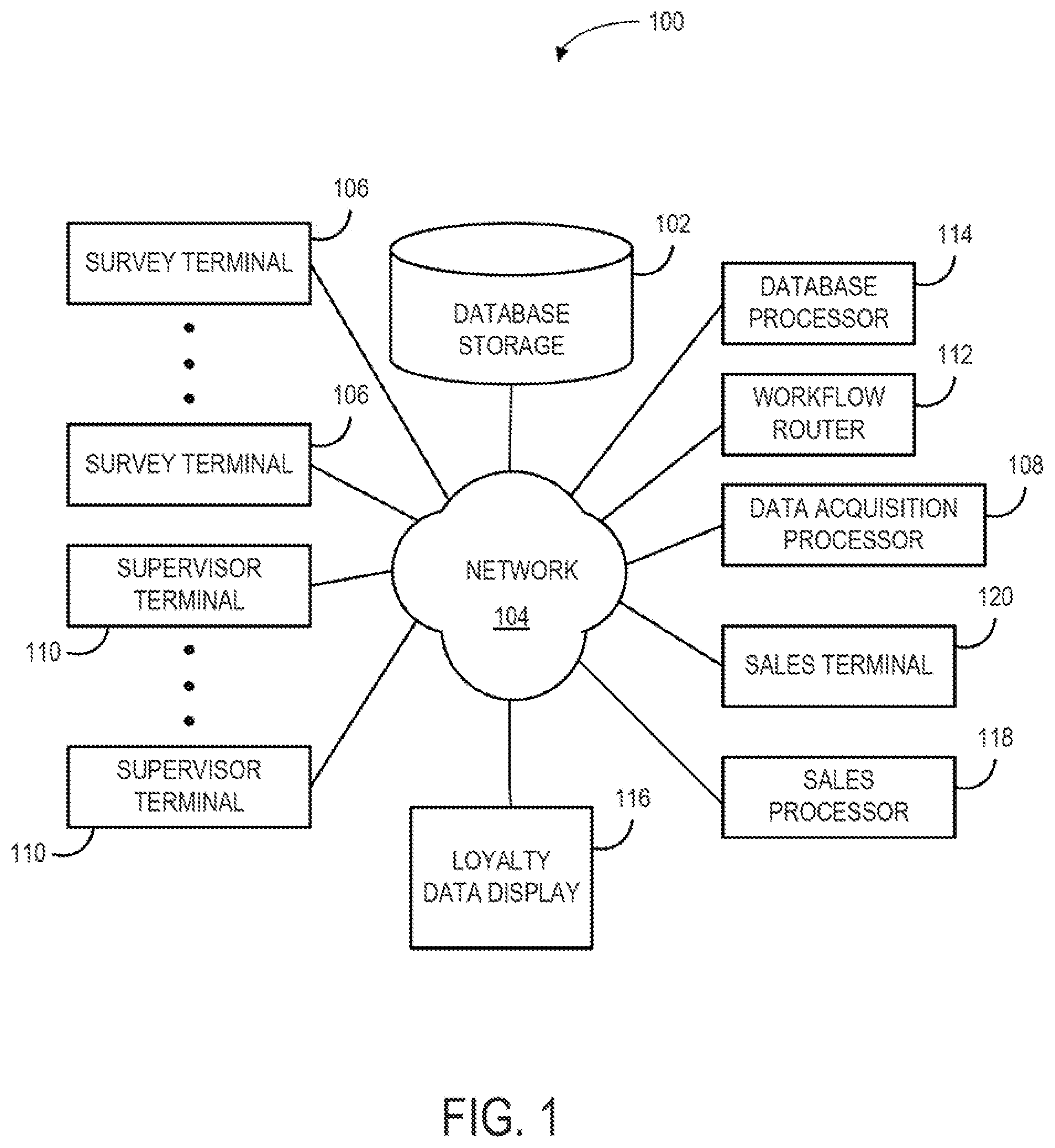 Patent US12602727 Figure 1 – Interactive data system and process