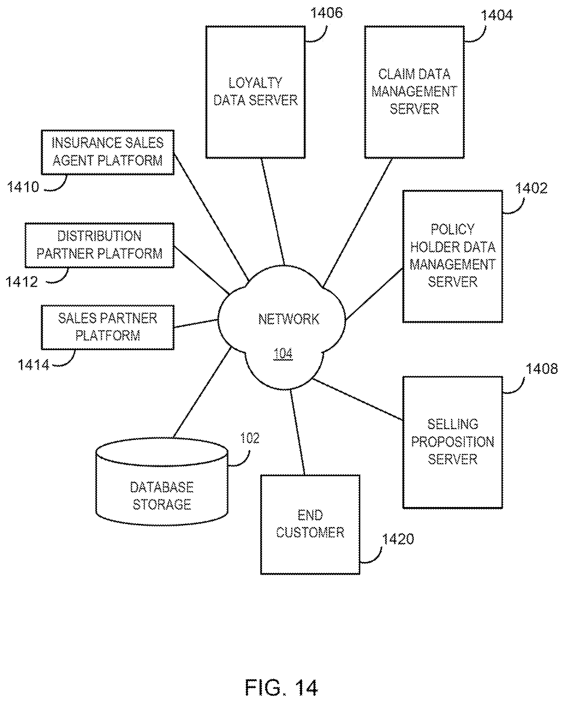 Patent US12602727 Figure 14 – Interactive data system and process