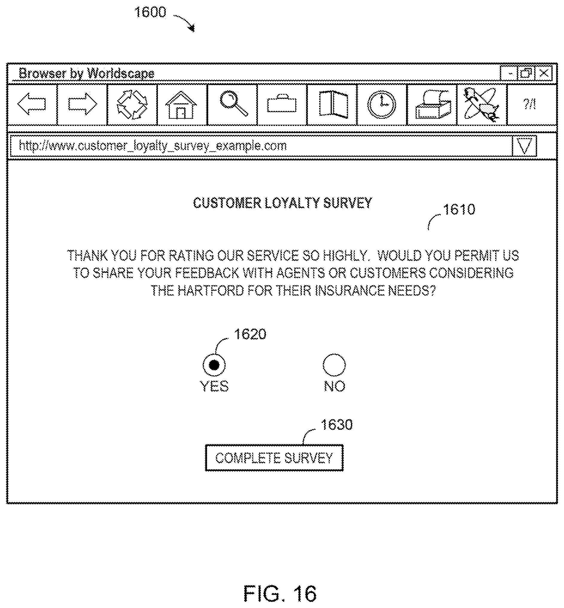 Patent US12602727 Figure 16 – Interactive data system and process
