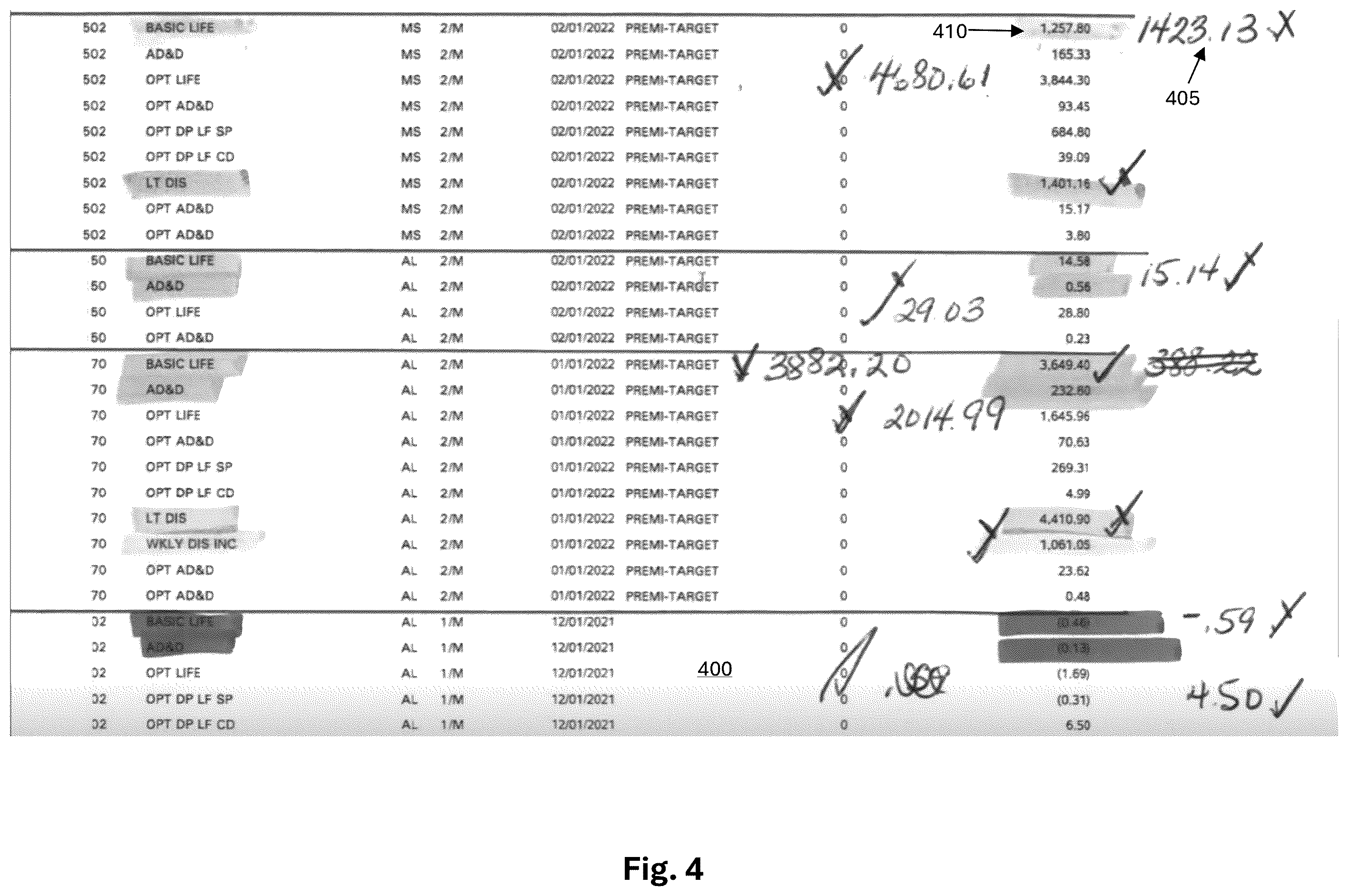 Patent US12602731 Figure 5 – Authentication-credential identification and selection for access to secure statements