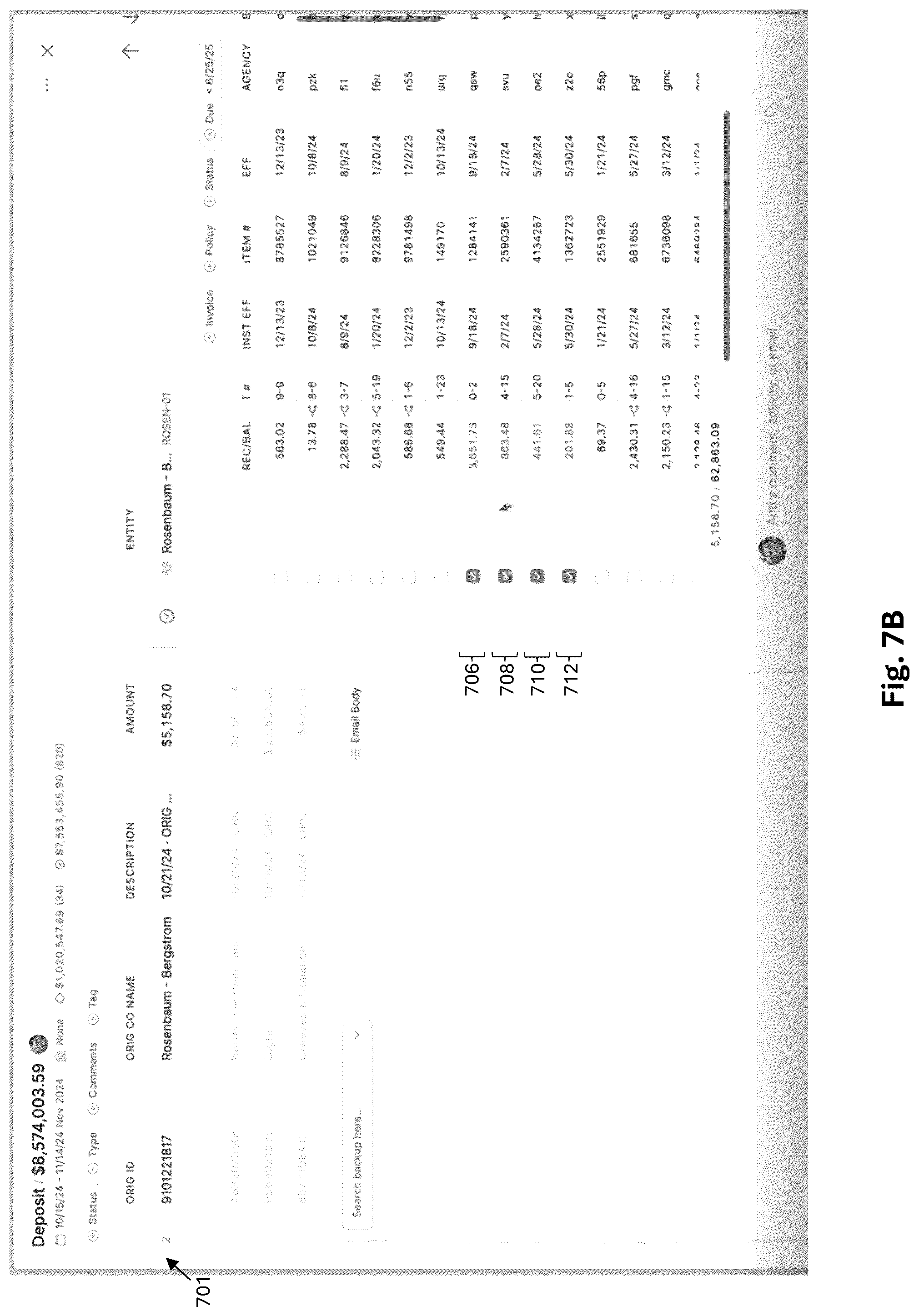 Patent US12602731 Figure 9 – Authentication-credential identification and selection for access to secure statements