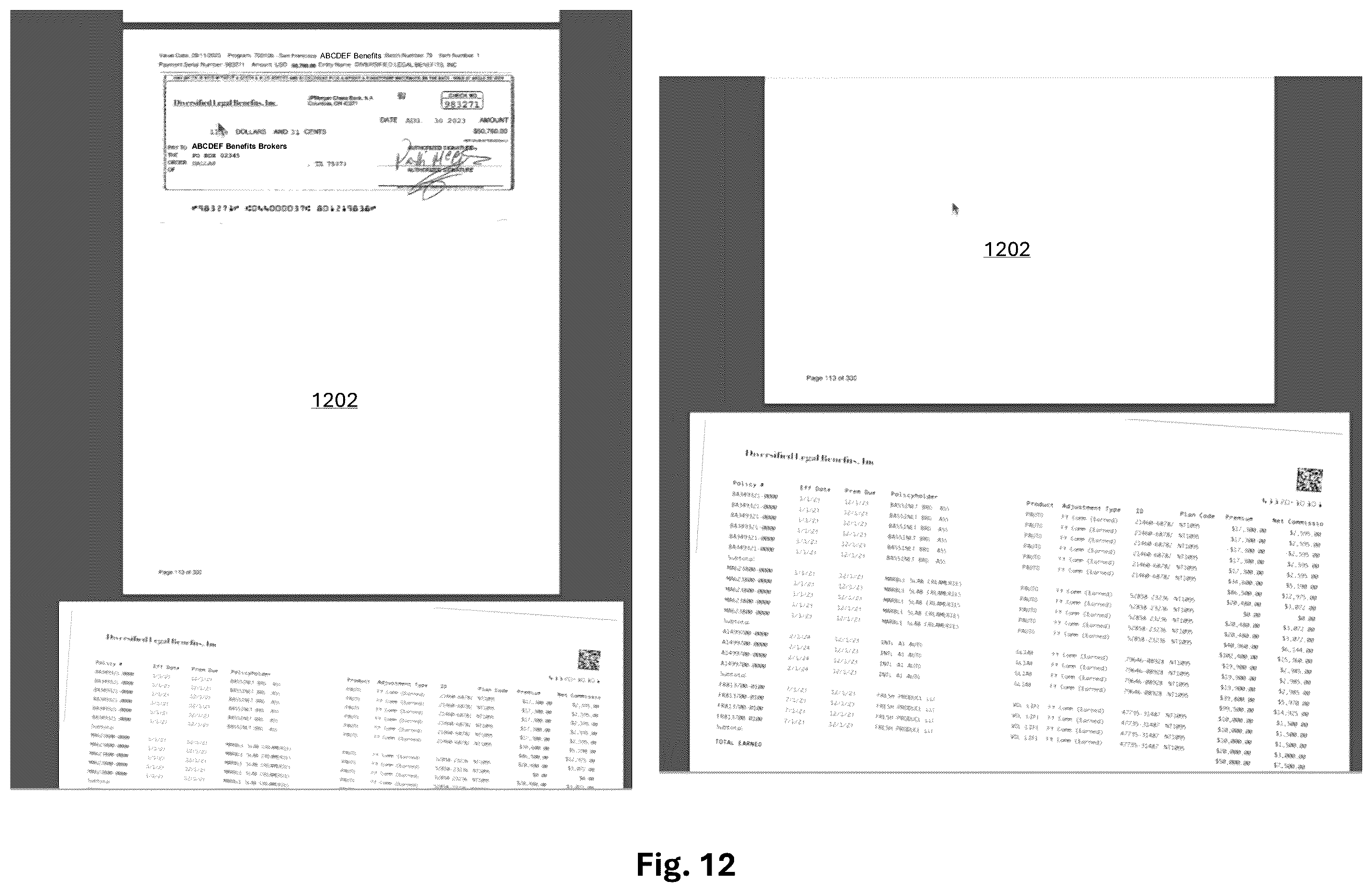 Patent US12602731 Figure 14 – Authentication-credential identification and selection for access to secure statements