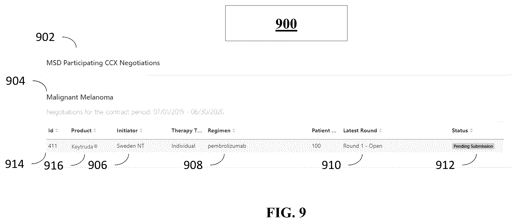 Patent US12602732 Figure 8 – System and methods for securing a drug therapy