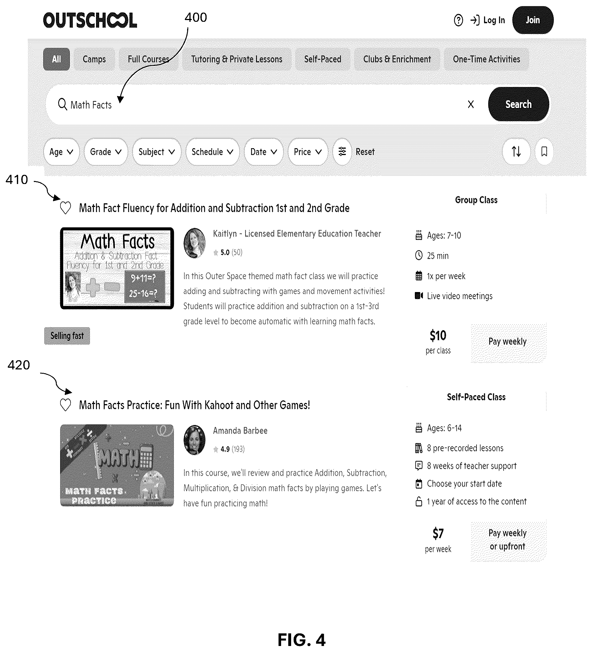 Patent US12602733 Figure 4 – Automated machine learning-based topic tagging system for educational content categorization