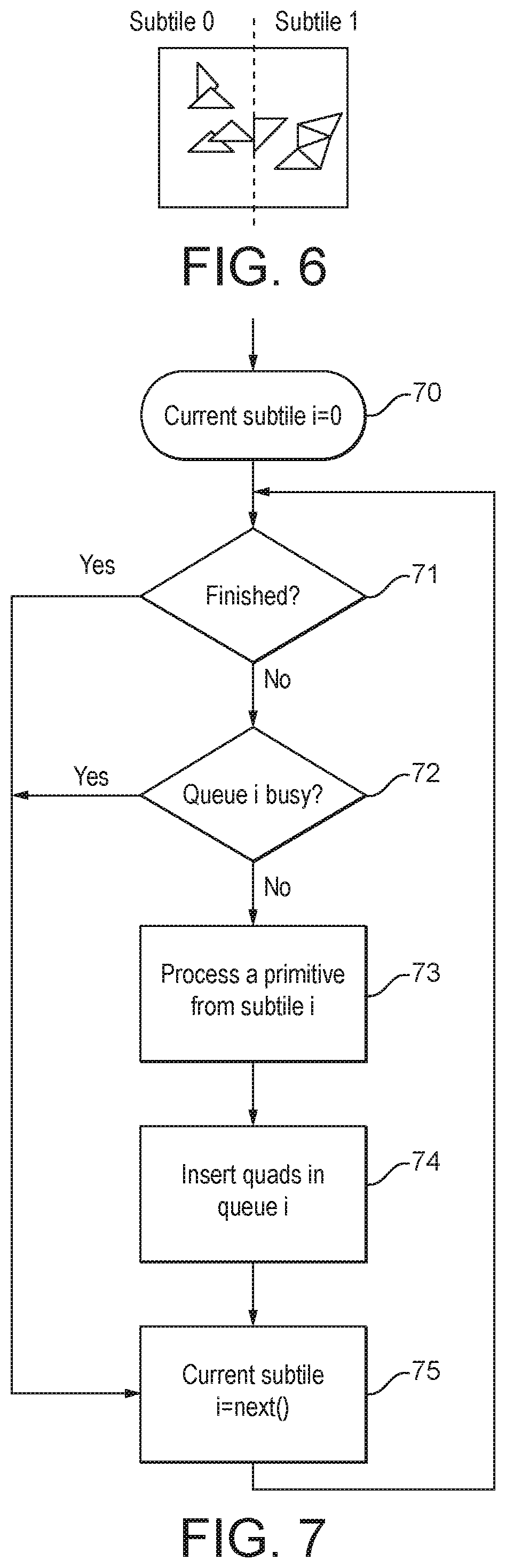 Patent US12602734 Figure 6 – Graphics processors with non-correlated workload