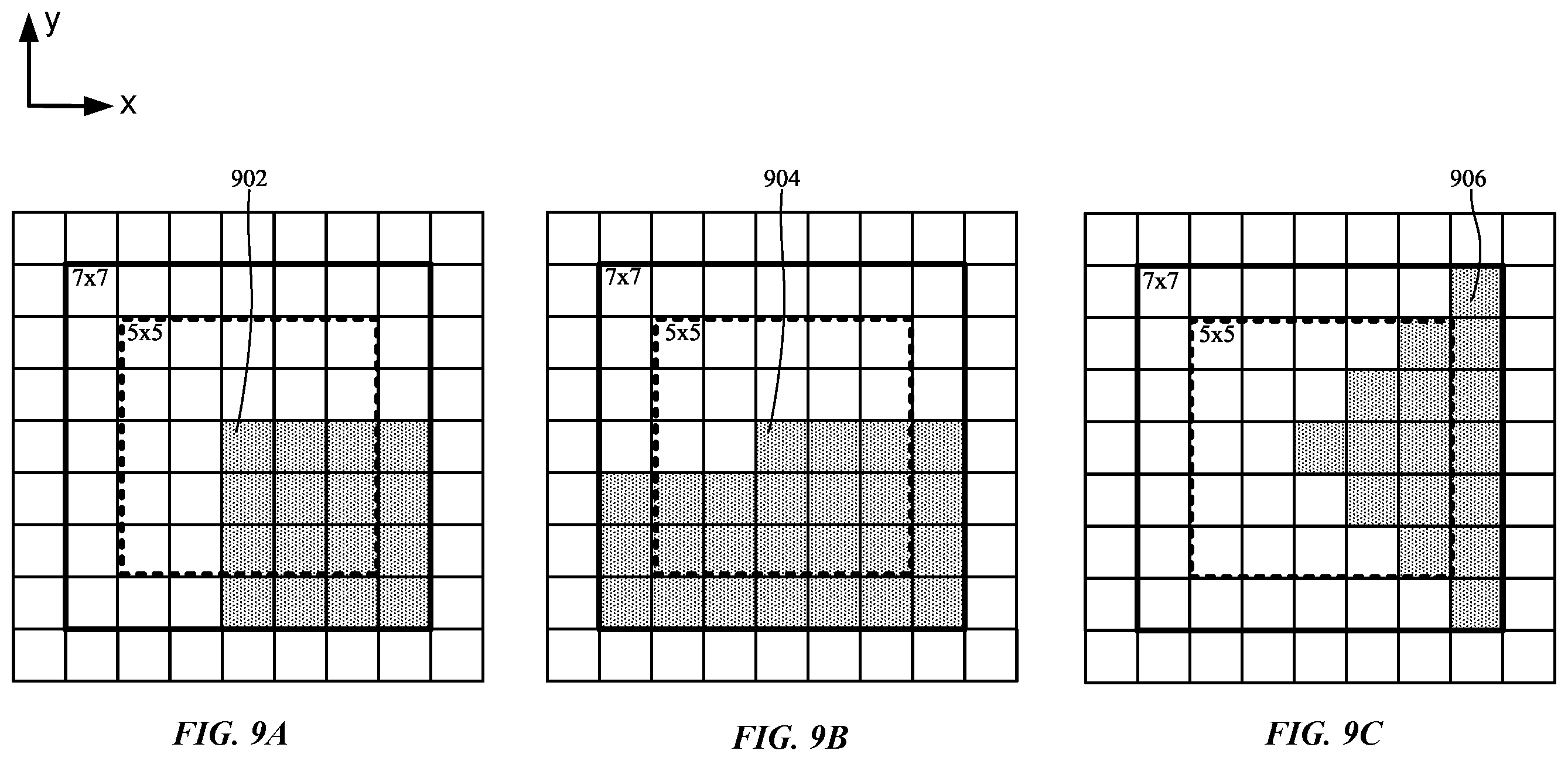 Patent US12602738 Figure 9 – Noise reduction circuit with demosaic processing