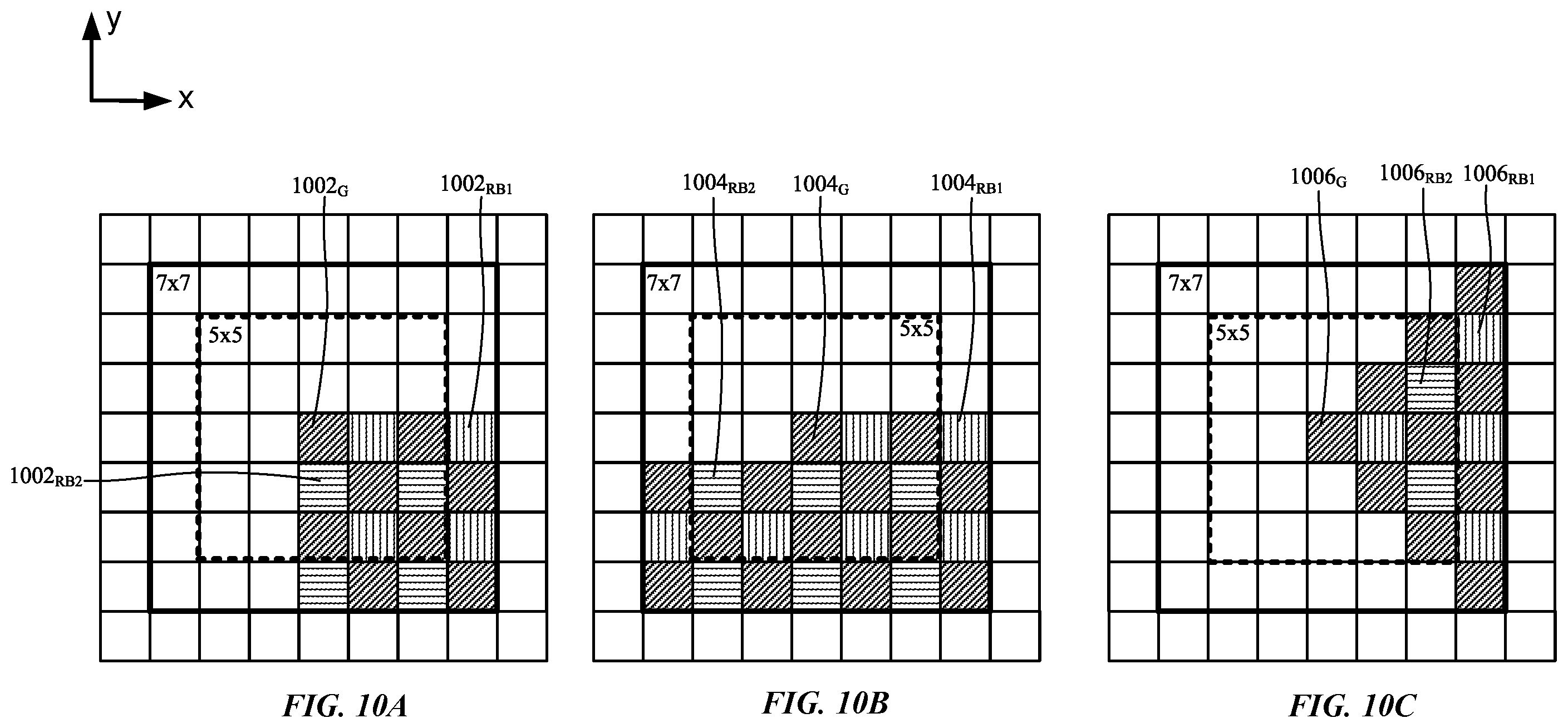 Patent US12602738 Figure 10 – Noise reduction circuit with demosaic processing