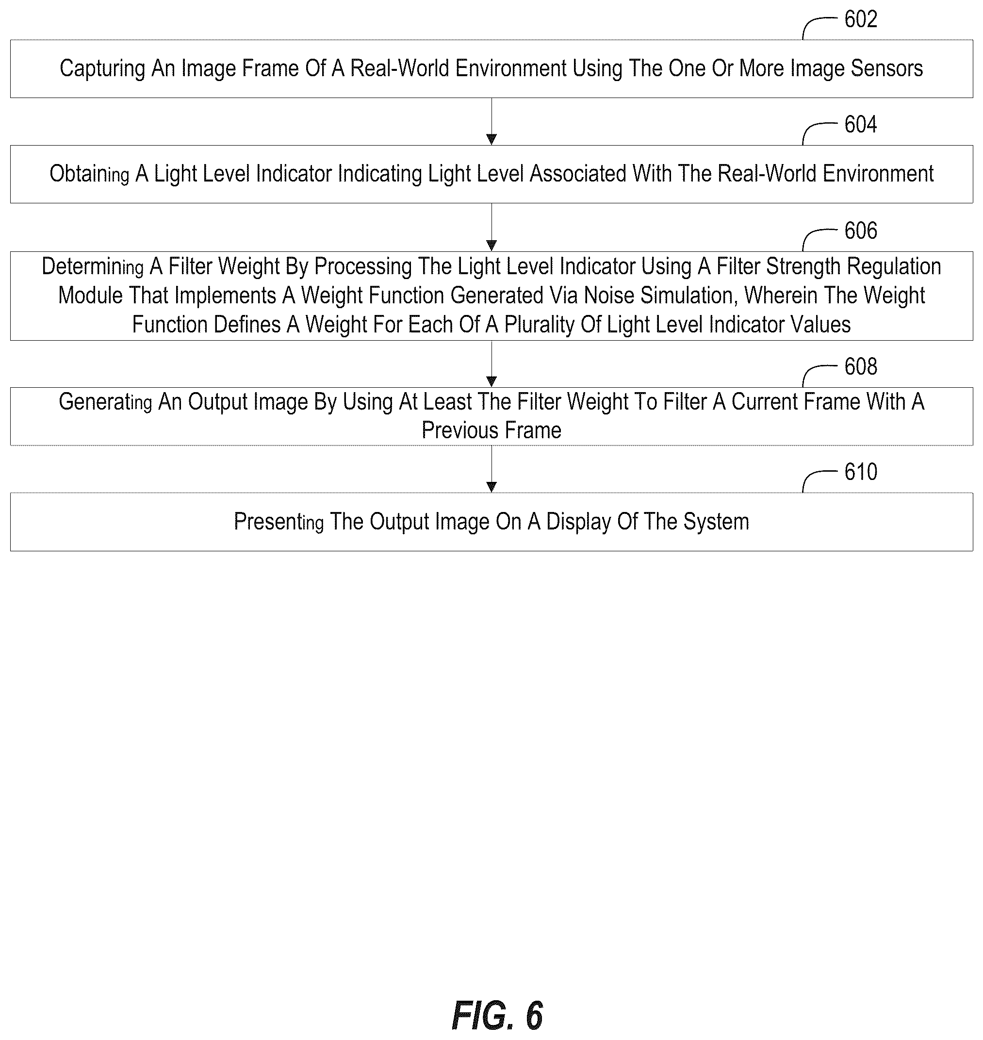 Patent US12602741 Figure 11 – Systems and methods regulating filter strength for temporal filtering