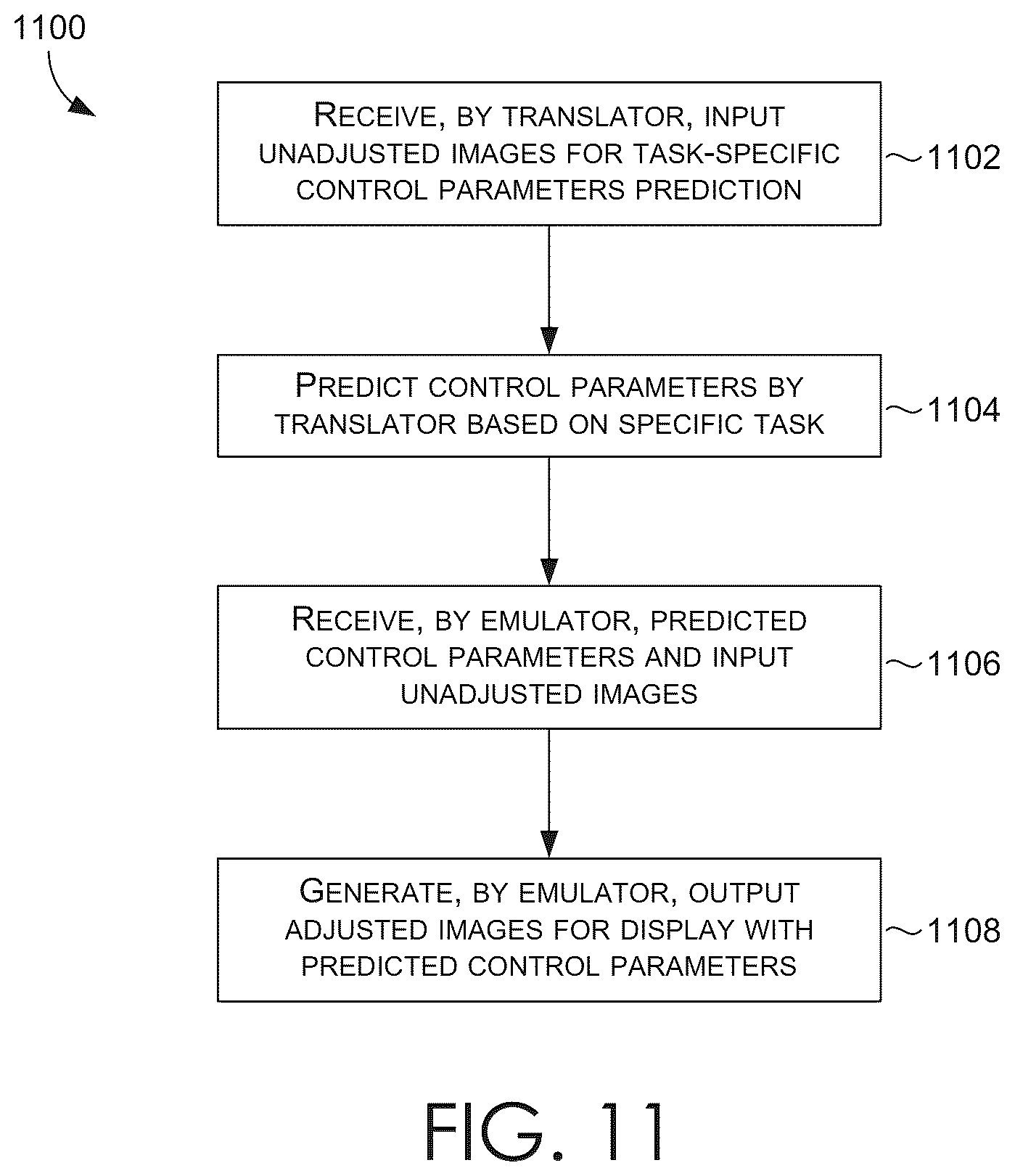 Patent US12602750 Figure 12 – Differentiable emulation of non-differentiable image processing for adjustable and explainable non-destructive image and video editing